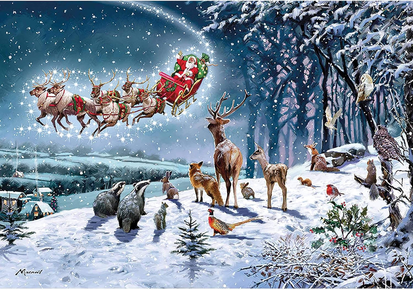 Magical Christmas 500 Piece Jigsaw