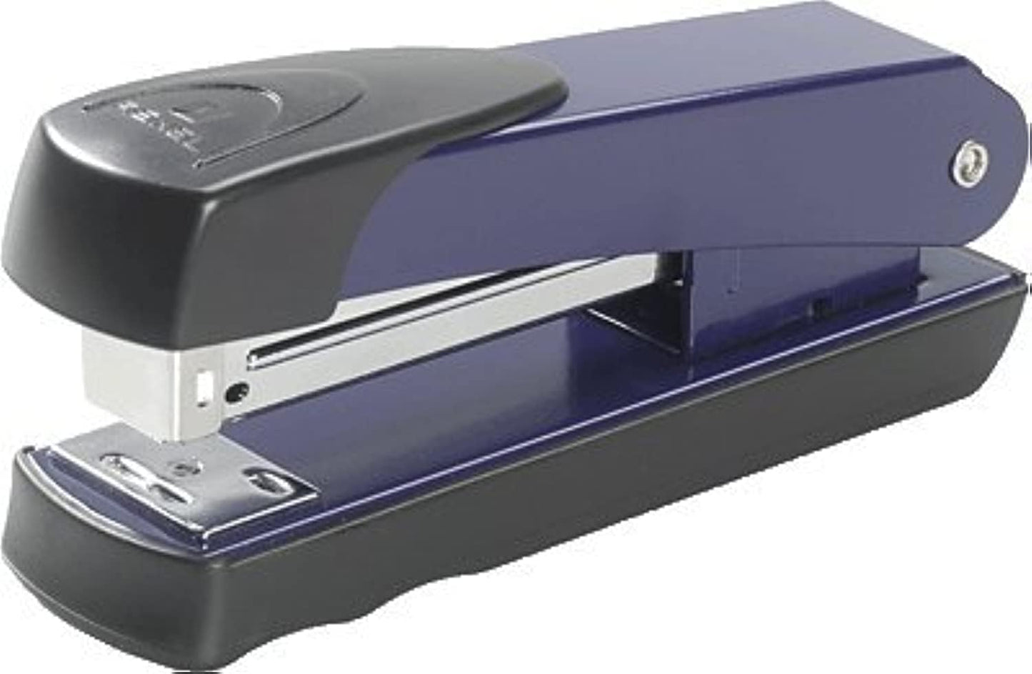 Rexel Meteor Half Strip Stapler, 20 Sheet Capacity, Uses 264/6 and 26/6 Staples, Metal Body, Blue, 2100020