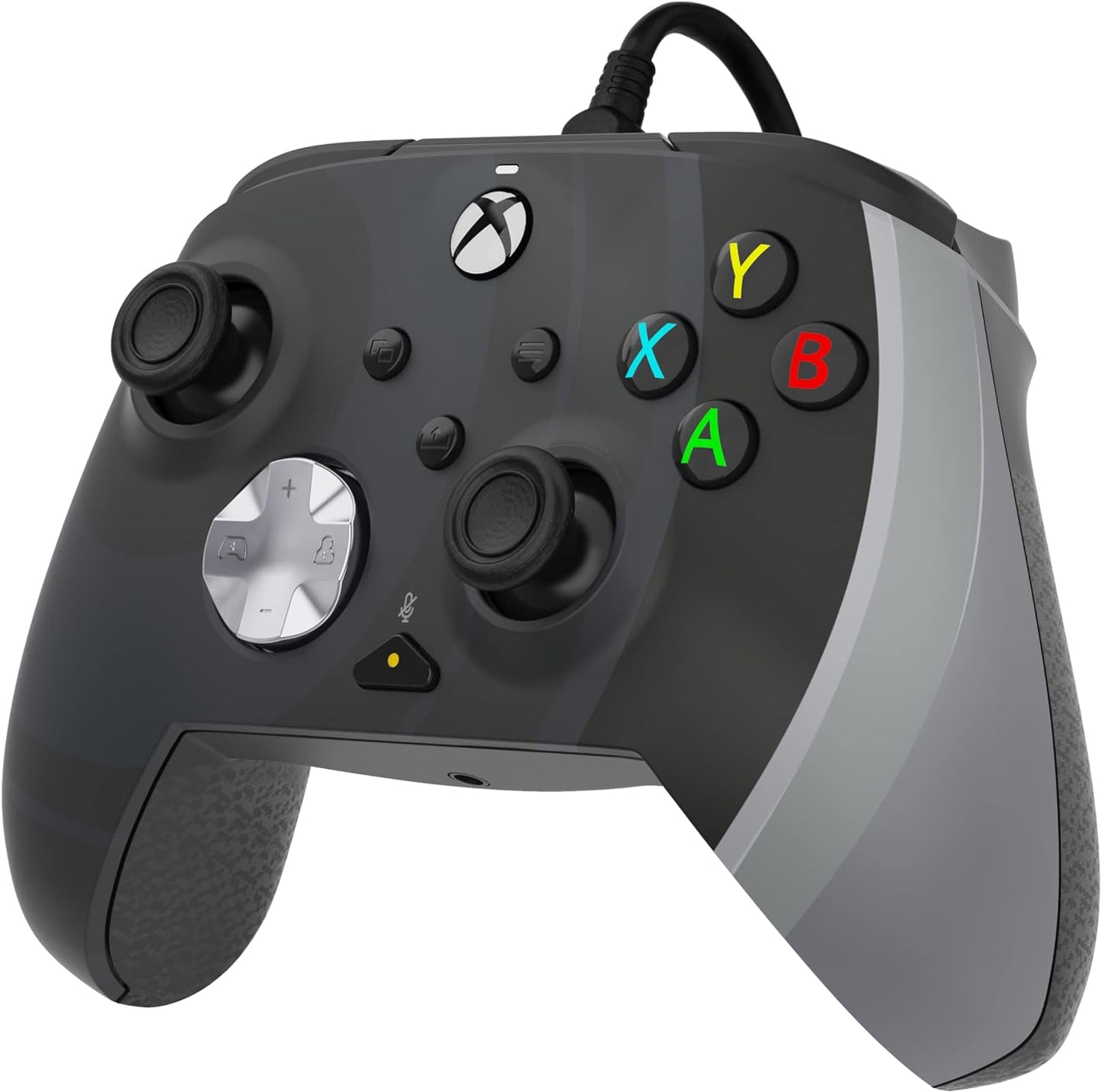 PDP REMATCH XBOX WIRED Controller RADIAL BLACK for Xbox Series X|S, Xbox One, Officially Licensed