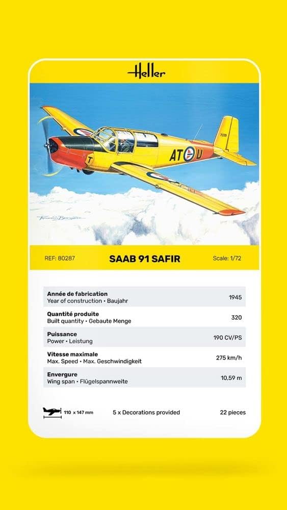 Heller HEL80287 Model Kit,Gray