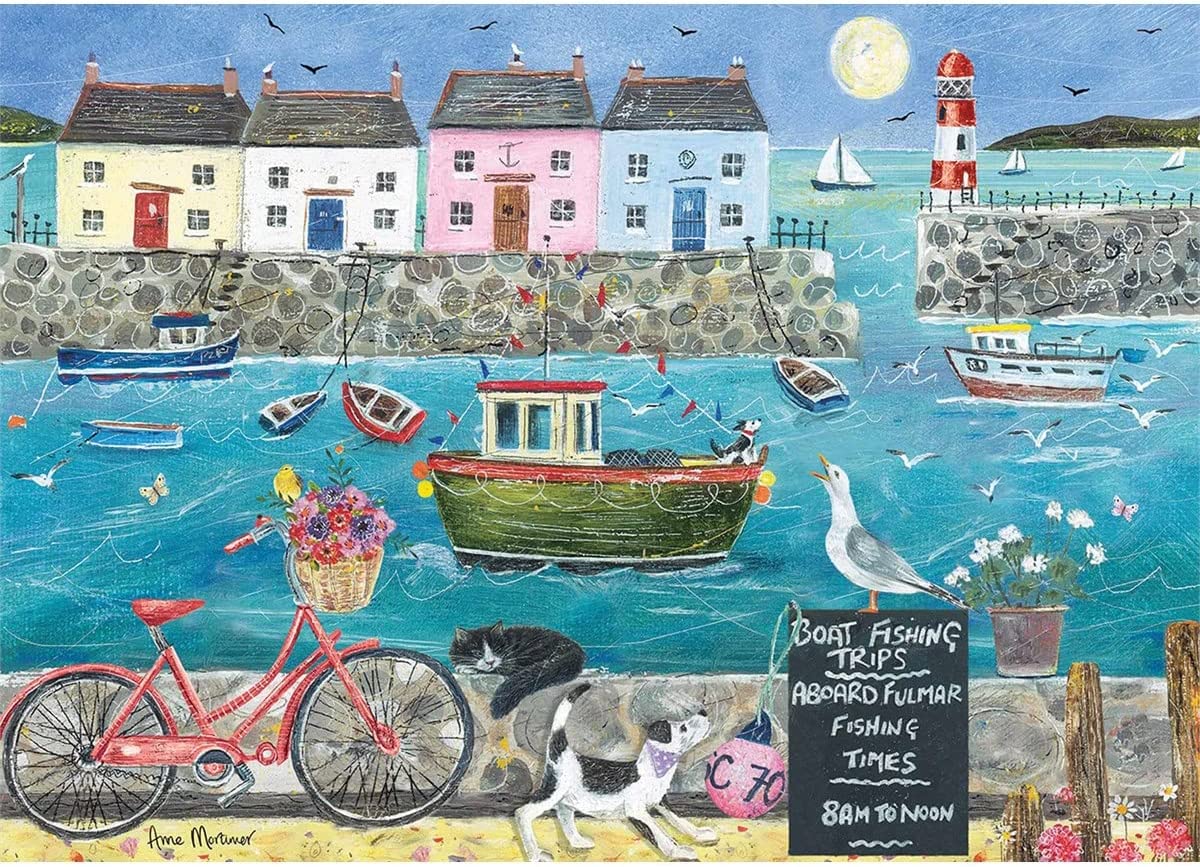 Harbour Side 1000 Piece Jigsaw