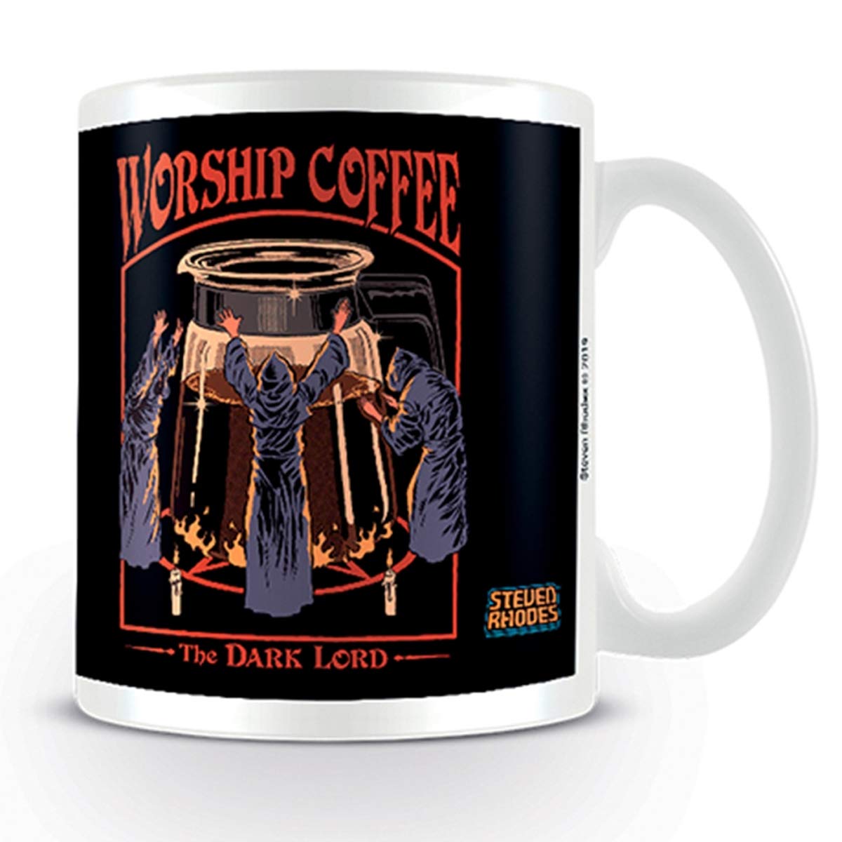 Steven Rhodes MG25670 11 oz/ 315 ml Worship Coffee Ceramic Mug