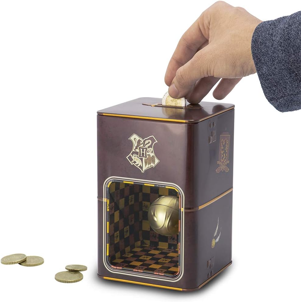 ABYstyle Harry Potter Golden Snitch Premium Metal Money Bank