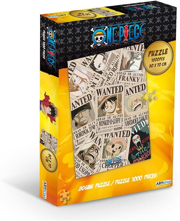 ABYstyle One Piece Wanted 1000 Piece Jigsaw Puzzle