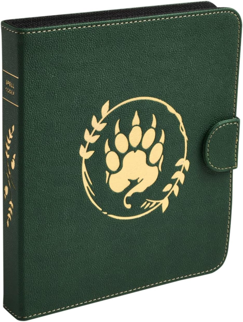 Dragon Shield Spell Codex Portfolio - Forest