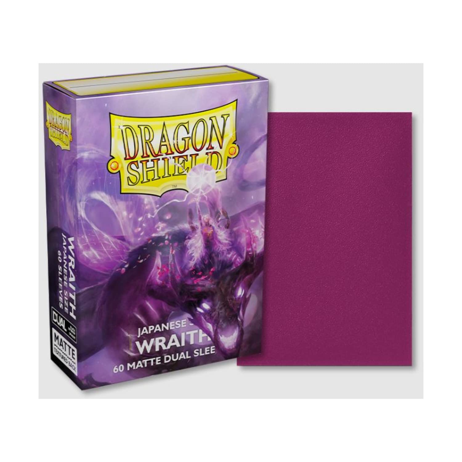 Dual Matte Sleeves - Wraith - Japanese Size
