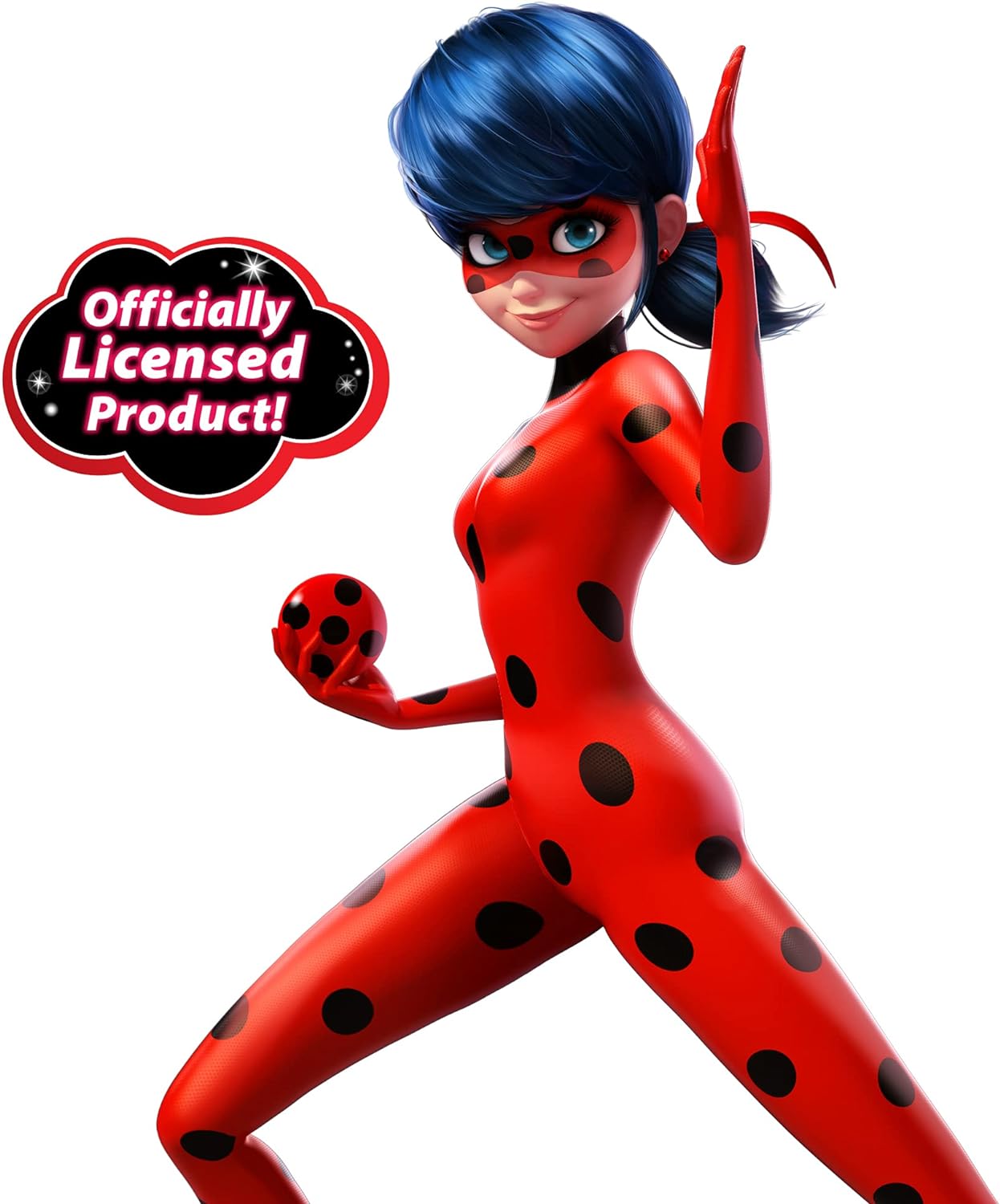 Miraculous: Tales Of Ladybug And Cat Noir Ladybug Role Play Set | Miraculous Ladybug Costume Kids Fancy Dress Set With Mask And Accessories | Miraculous Ladybug Superhero Costumes For Girls And Boys