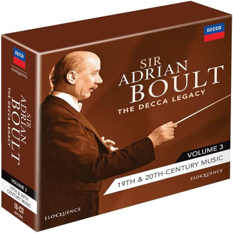 Sir Adrian Boult: The Decca Legacy: 19th & 20th-century Music - Volume 2