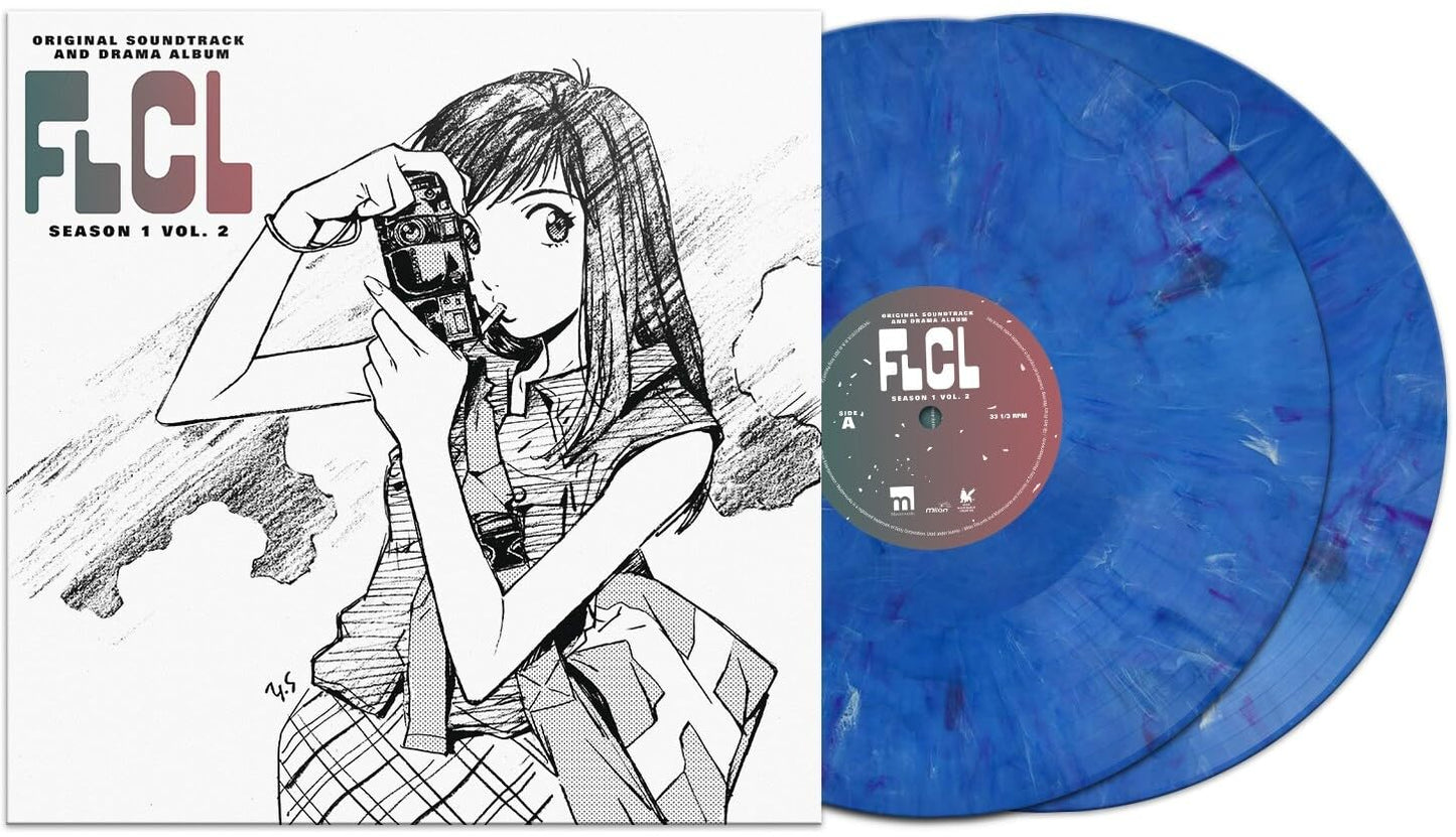 FLCL Season 1 Vol. 2 - Drama Album - Blue Vinyl