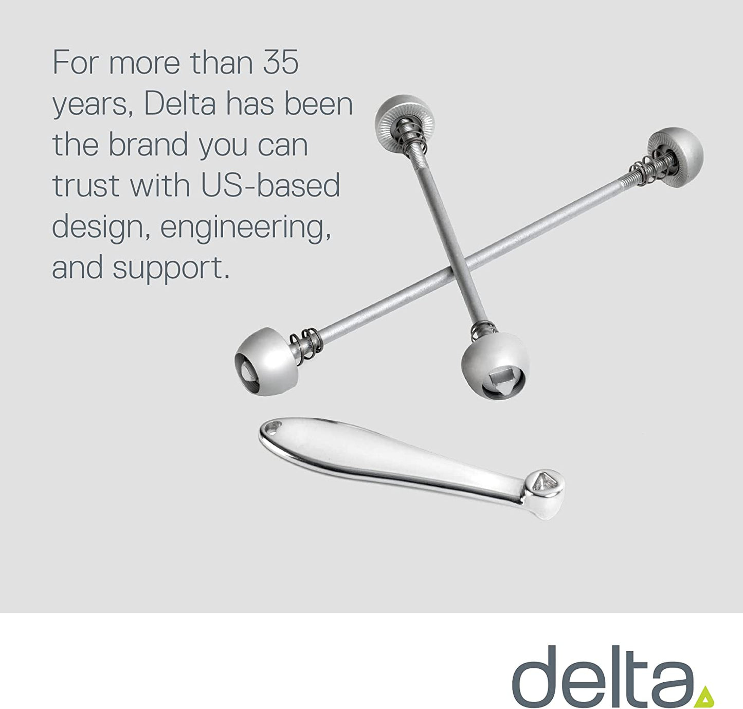 Delta Skewers Hublox Quick Release Bolts - Silver