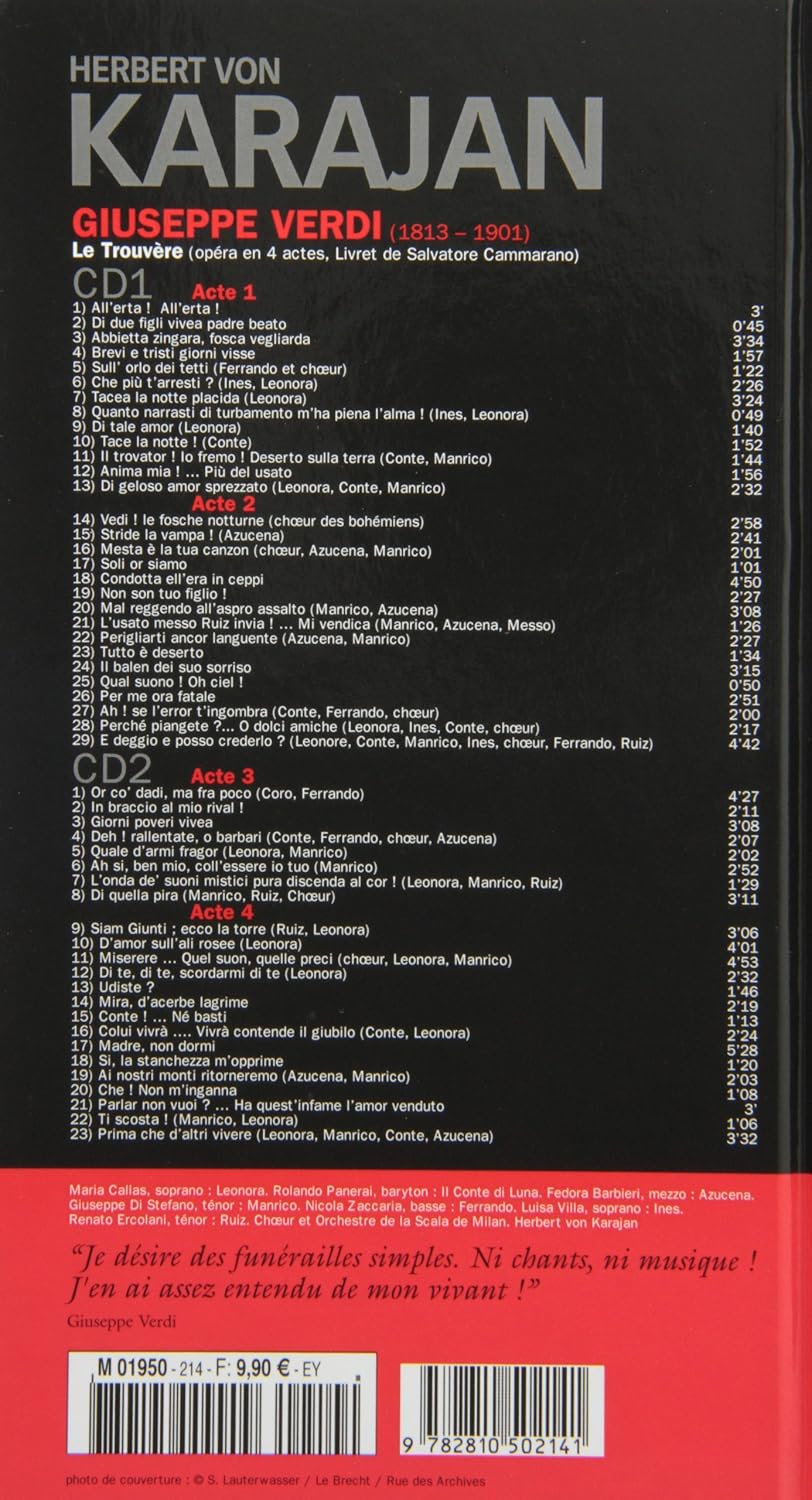 VERDI LE TROUVERE VOLUME 14