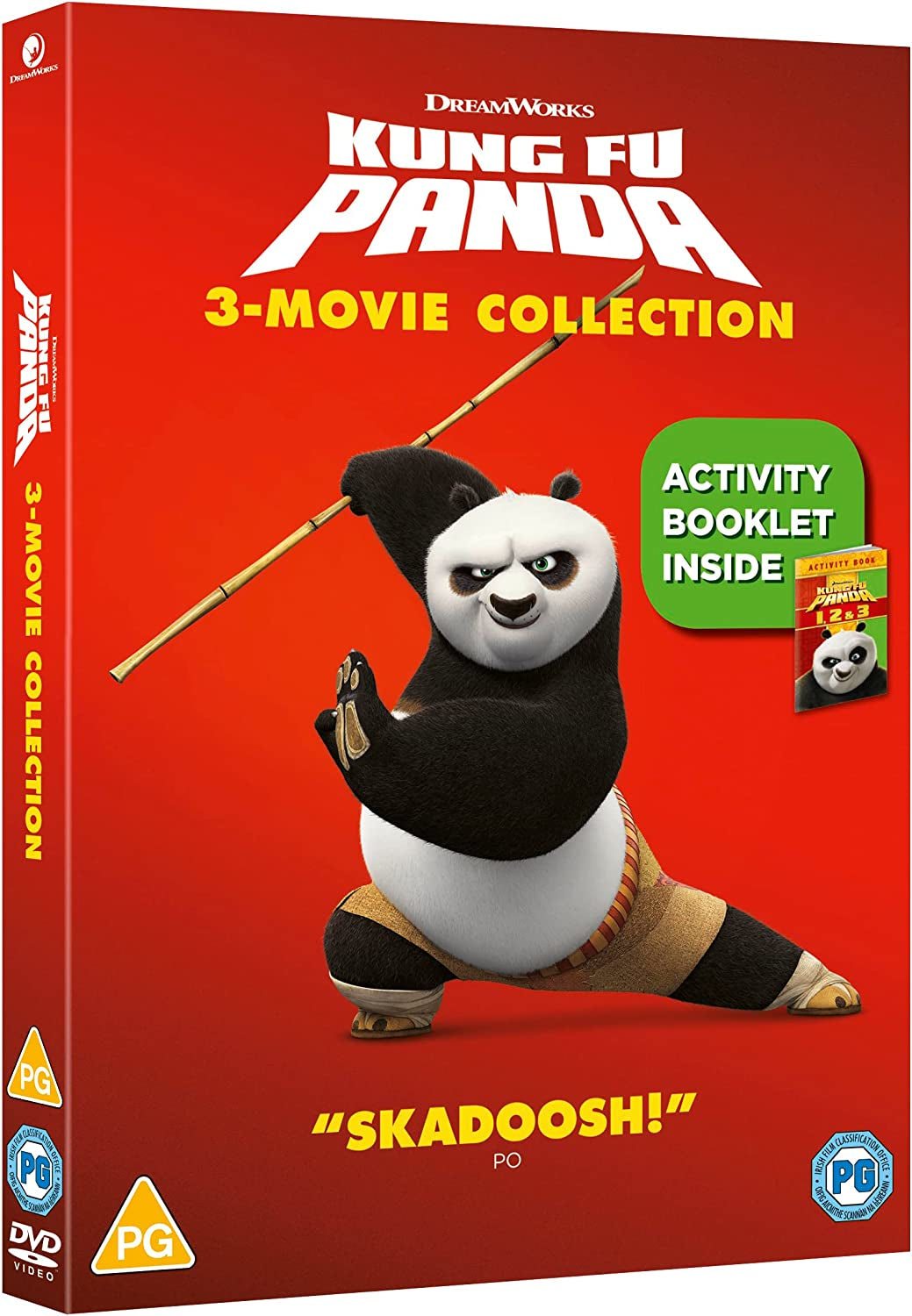 Kung Fu Panda 1-3 (3pk)