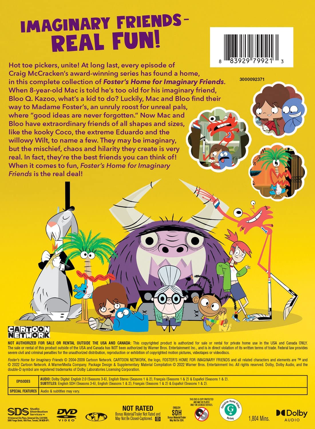 Foster's Home For Imaginary Friends: The Complete Series