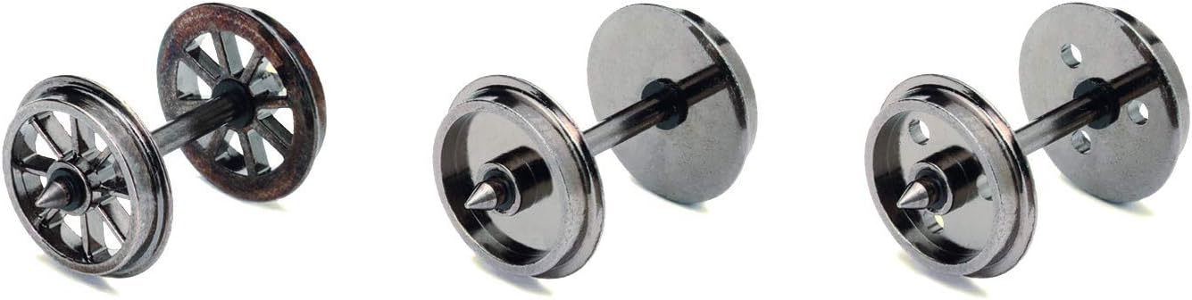 Roues à disques de 12,6 mm - 3 trous (lot de 10
