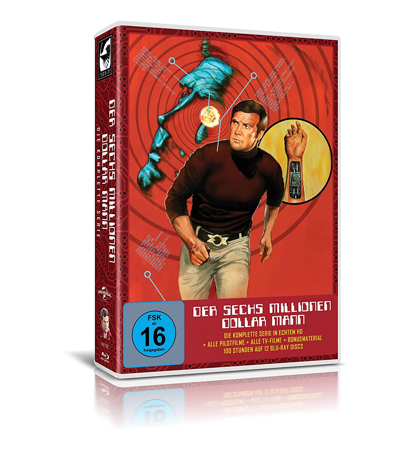 Sechs Millionen Dollar Mann - Die komplette Serie/12 Blu-ray