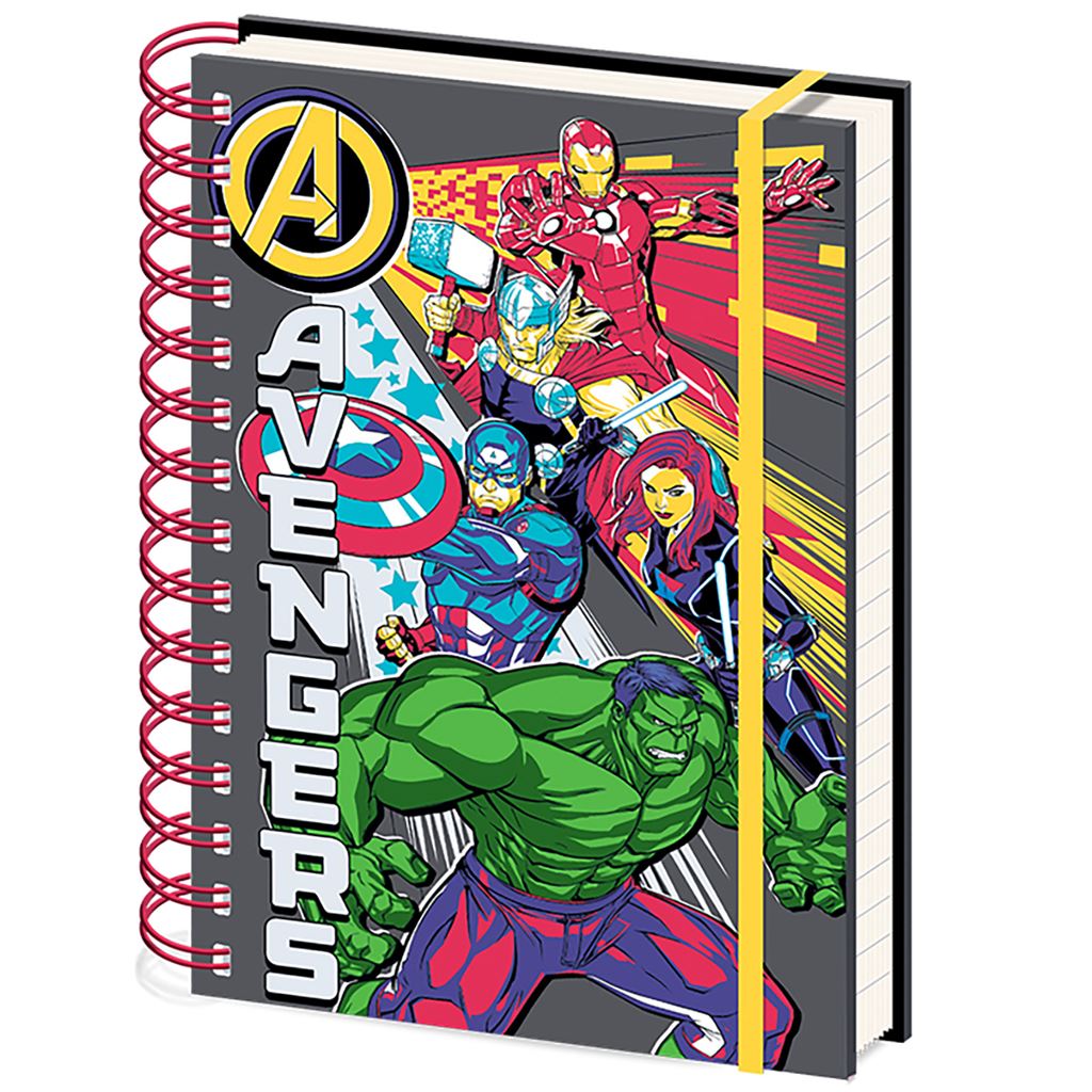 Pyramid Marvel Burst A5 Wiro Notebook