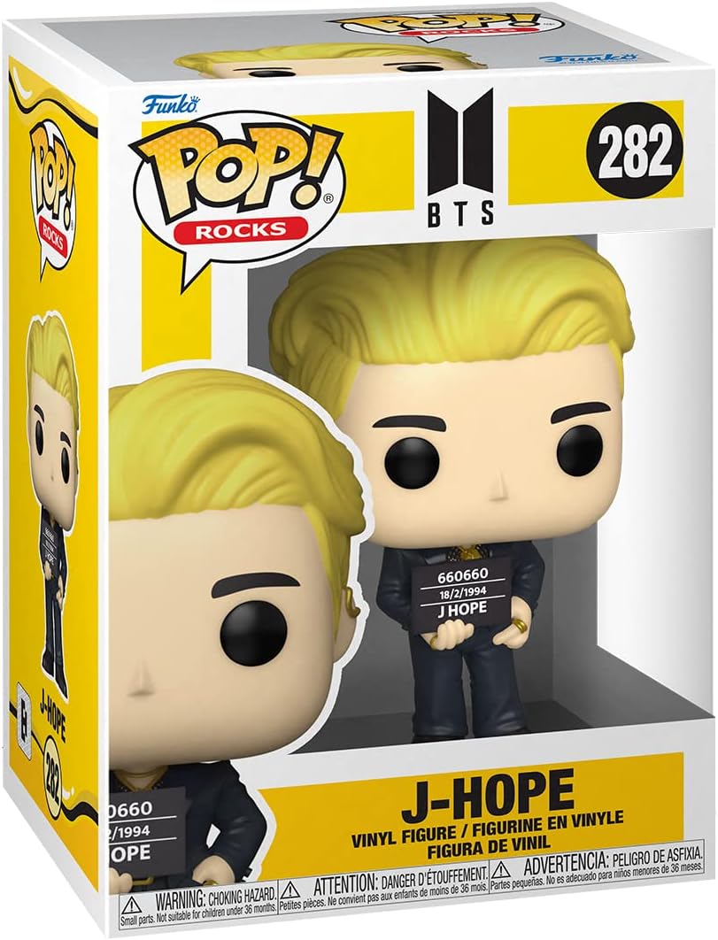 Funko POP! Rocks: BTS Butter - J-Hope - J Hope - Vinyl-Sammelfigur - Geschenkidee - Offizielle Handelswaren - Spielzeug Für Kinder Und Erwachsene - Music Fans - Modellfigur Für Sammler Und Display