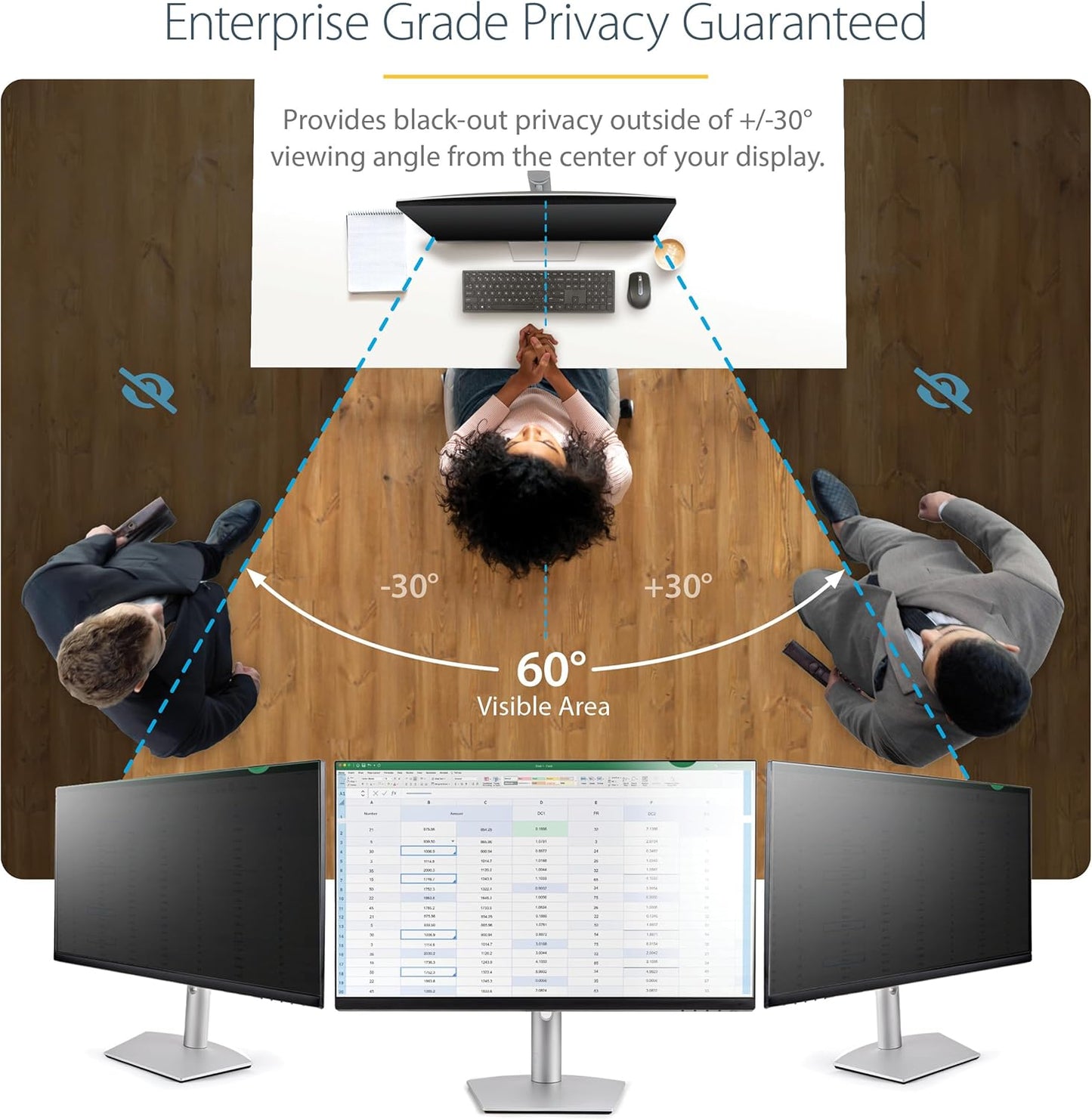 Startech.Com 18.5`` Privacy Screen
