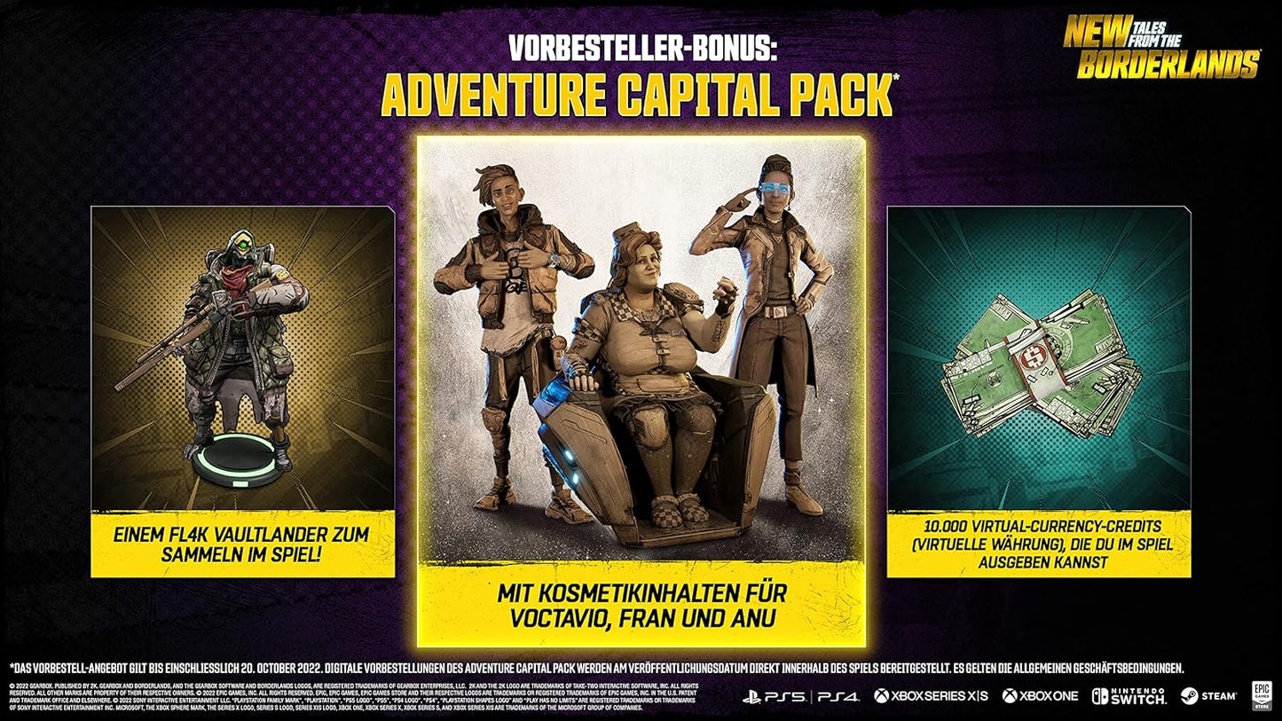 New Tales from the Borderlands Deluxe USK & PEGI