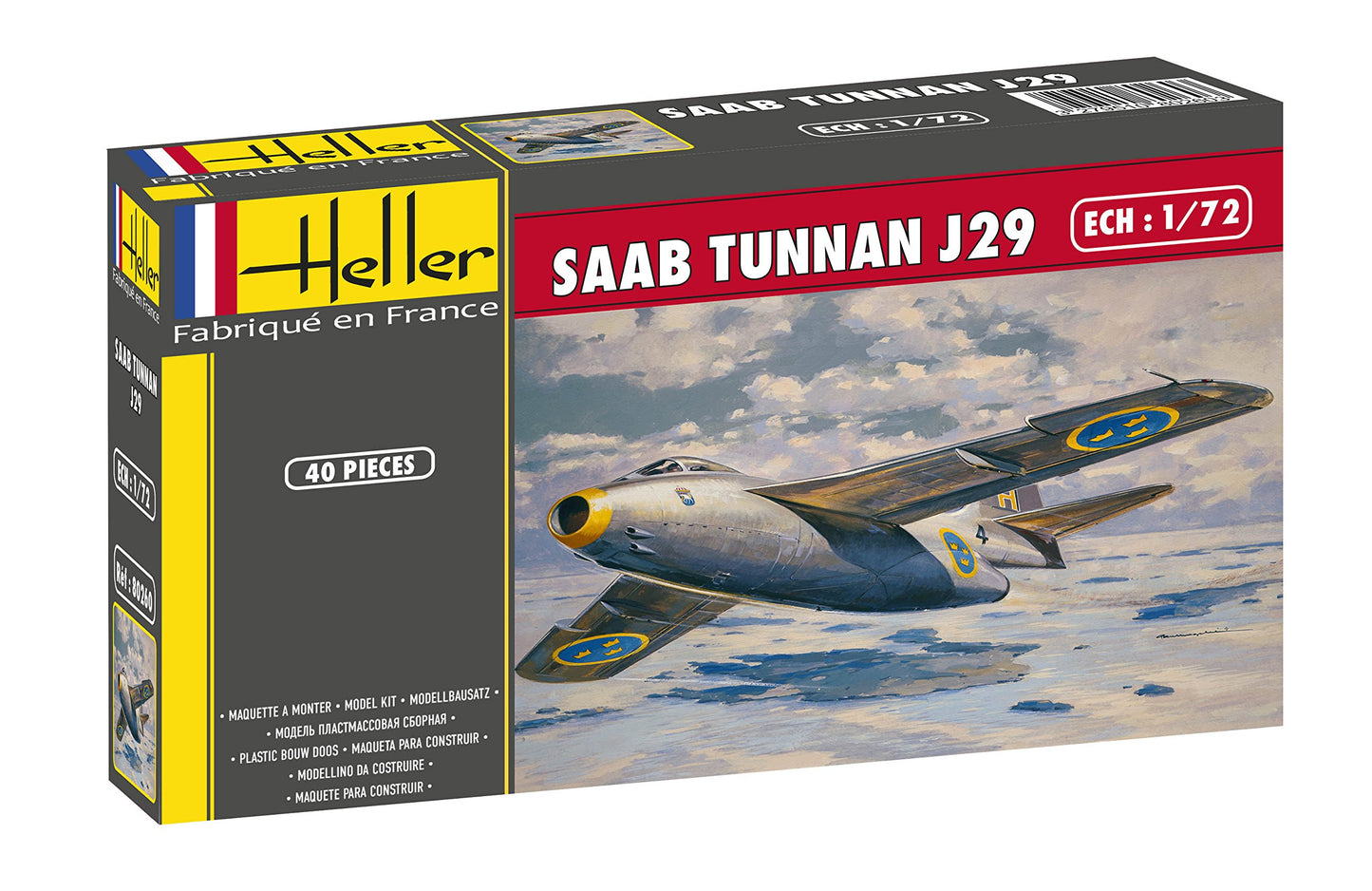 Heller HEL80260 Model Kit, Various