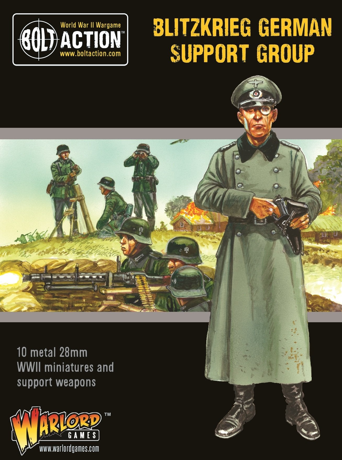 Warlord Games Bolt Action, Blitzkrieg German Support grou
