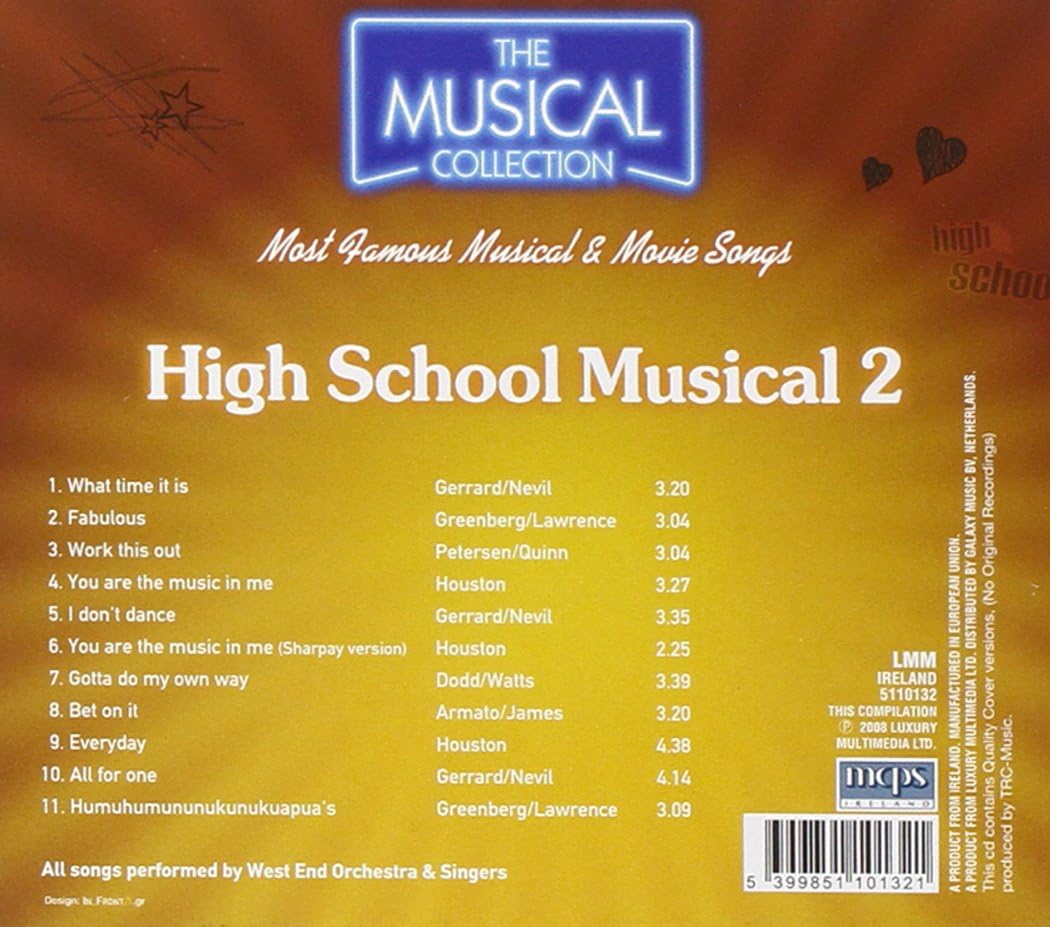 High School Musical 2 - The Musical Collection