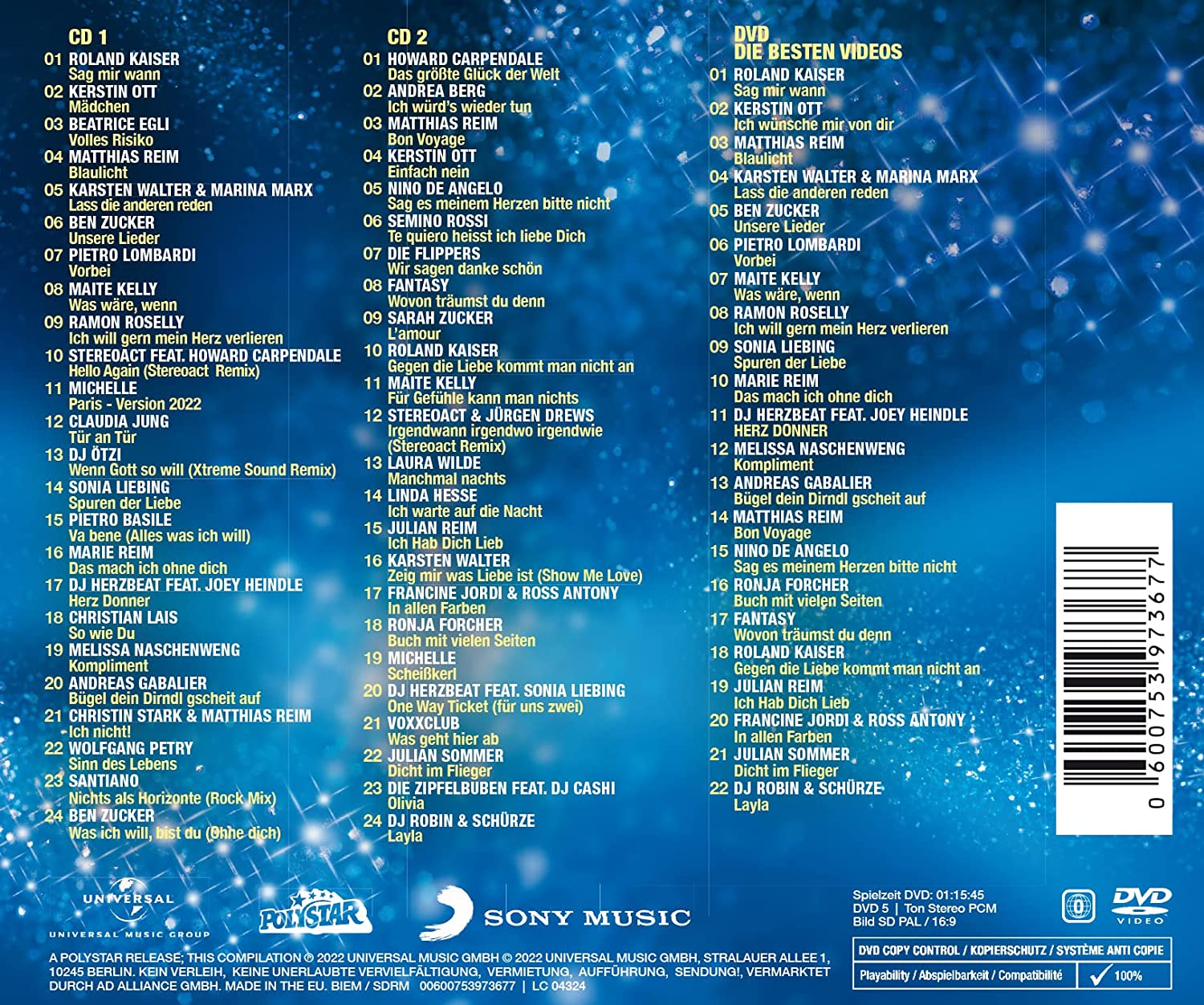 Schlager 2022-die Hits des Jahres
