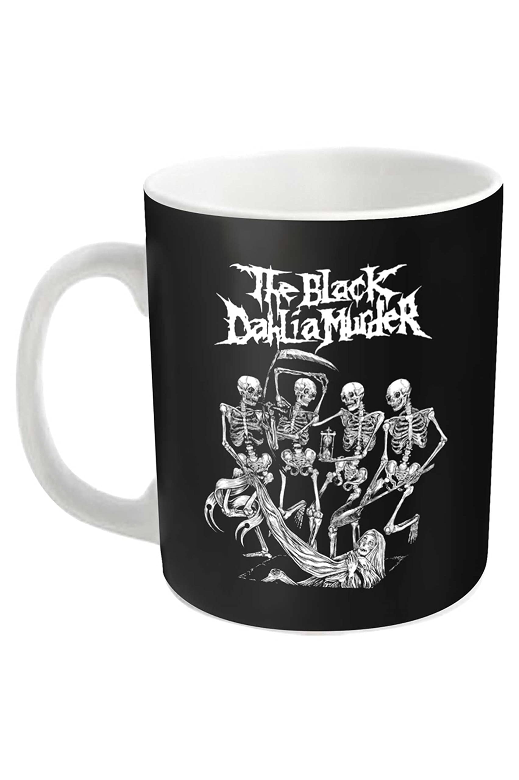 The Black Dahlia Murder Mug Dance Macabre Band Logo Official White Boxed One Size
