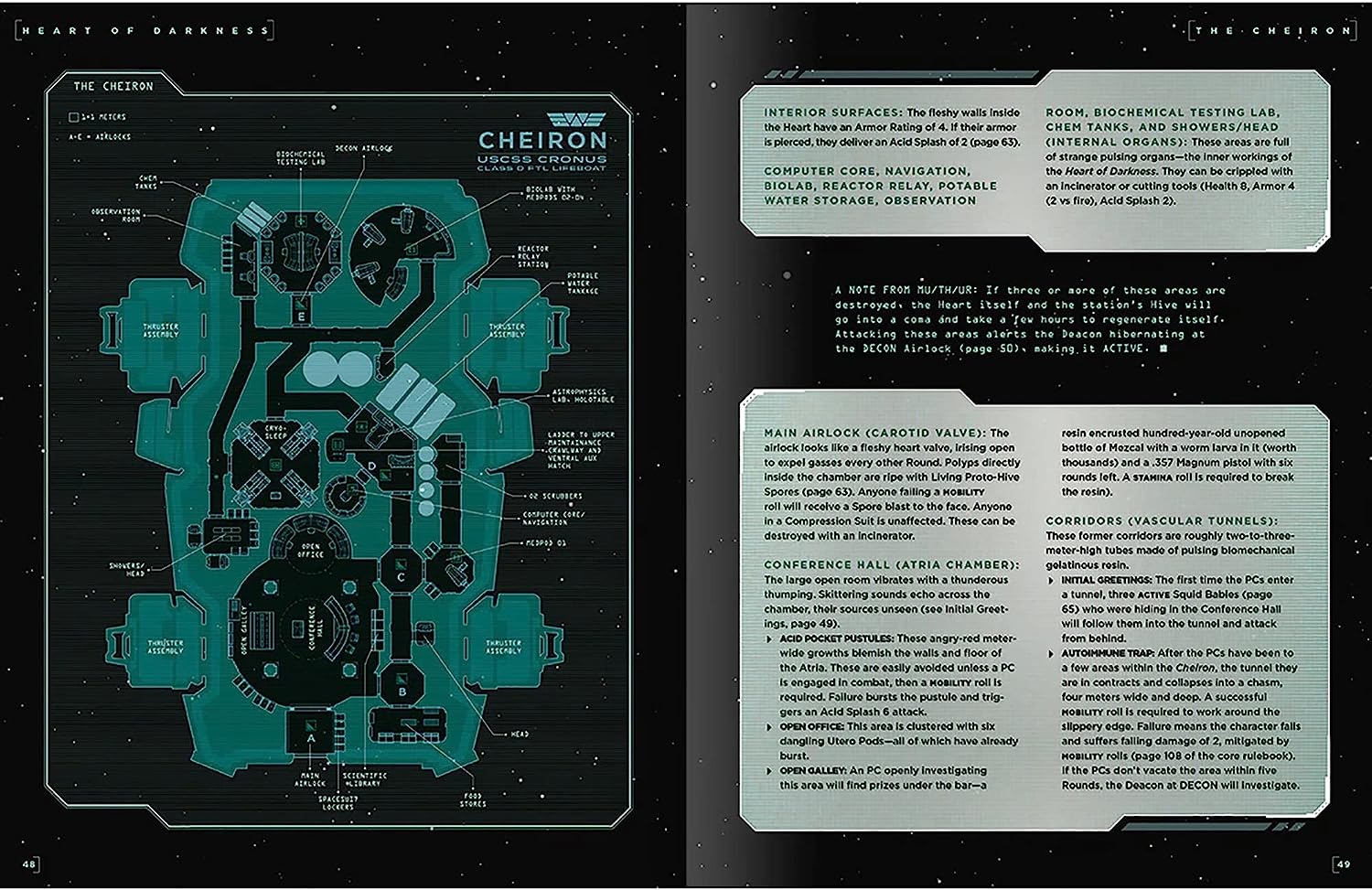 Free League FLF-ALE016 ALIEN RPG - Heart of Darkness Card Game