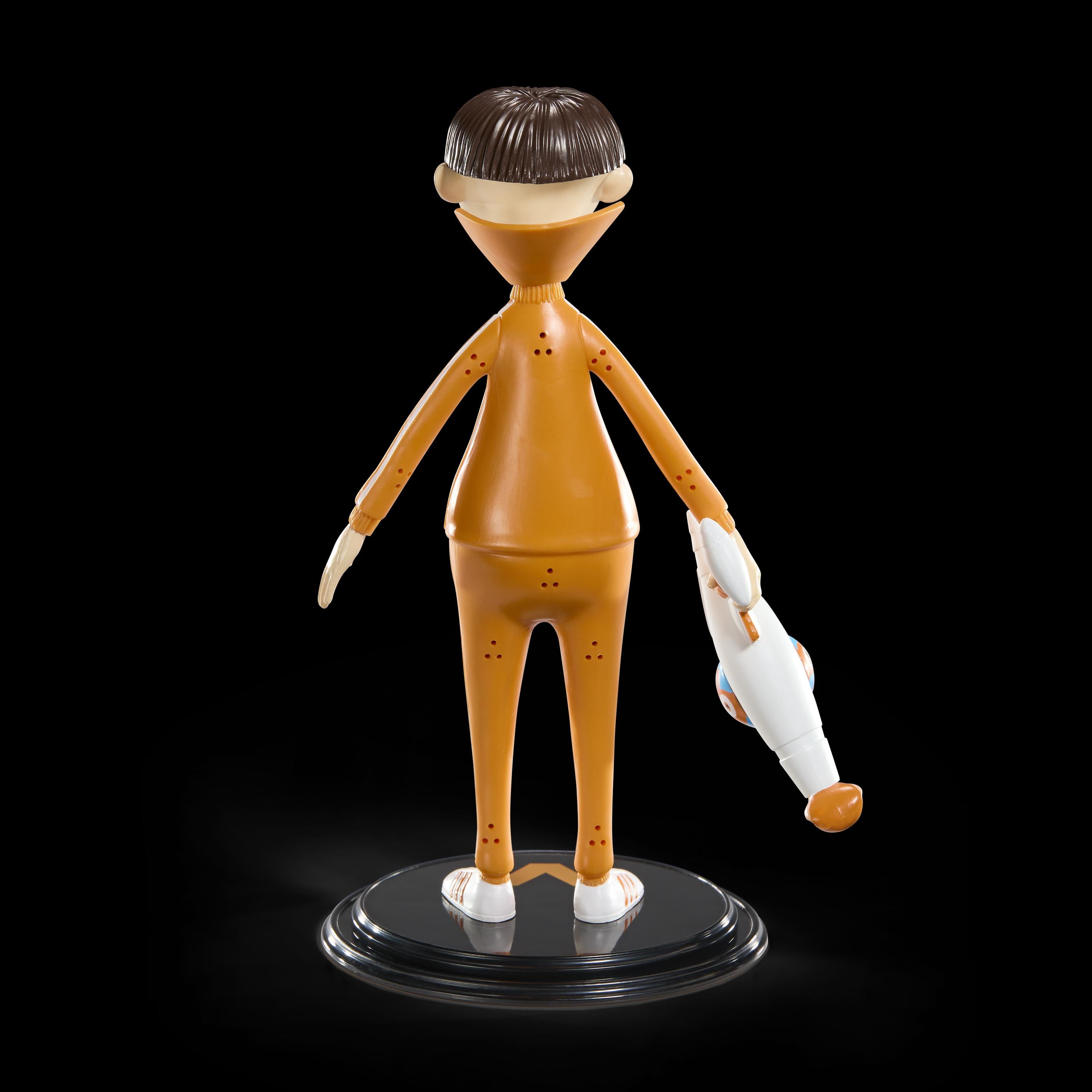 BendyFigs The Noble Collection Minions Victor - Noble Toys 16.5cm Bendable Posable Collectible Doll Figure With Stand and Mini Accessory