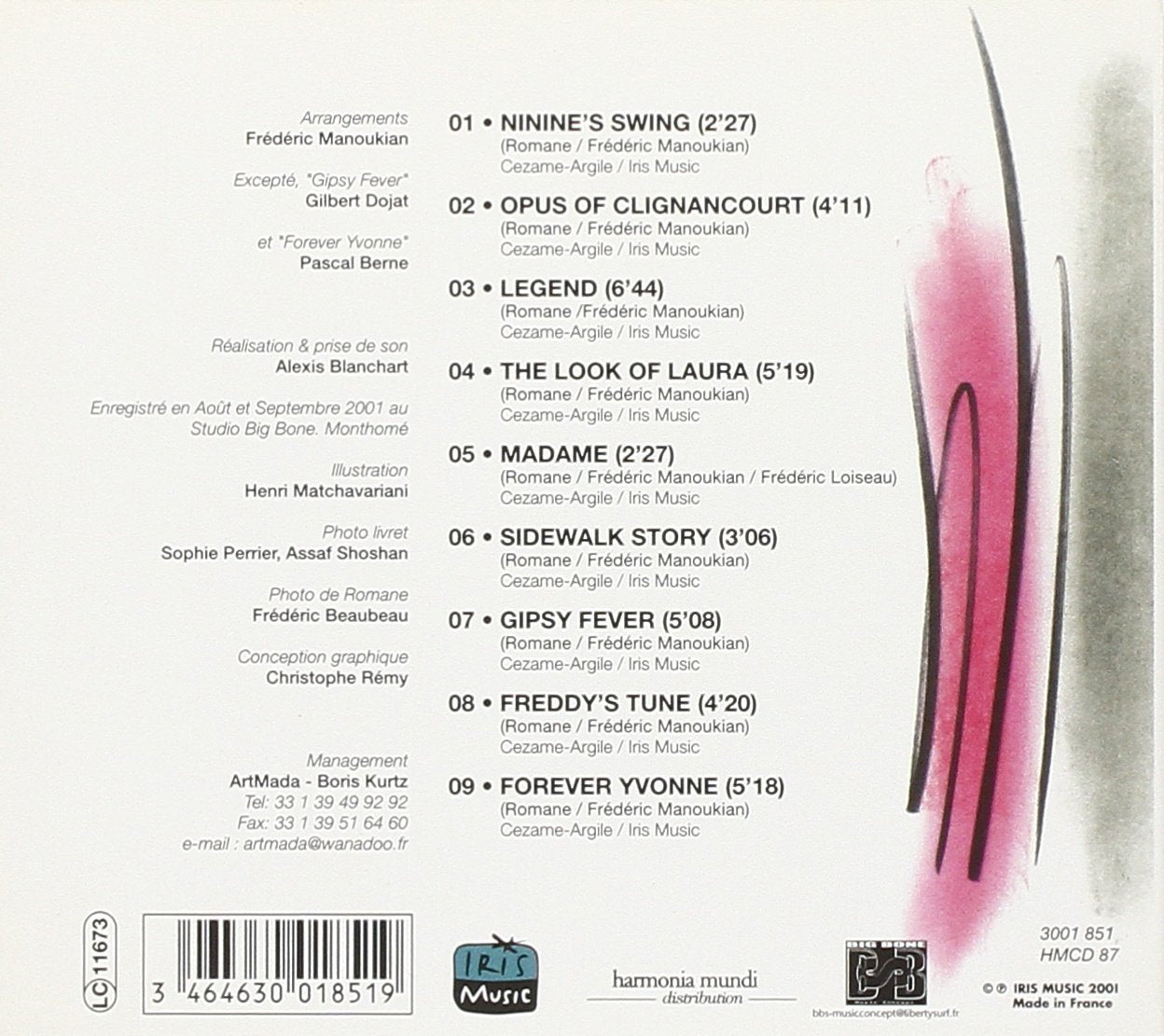Romane & The Frederic Manoukian Orchestra