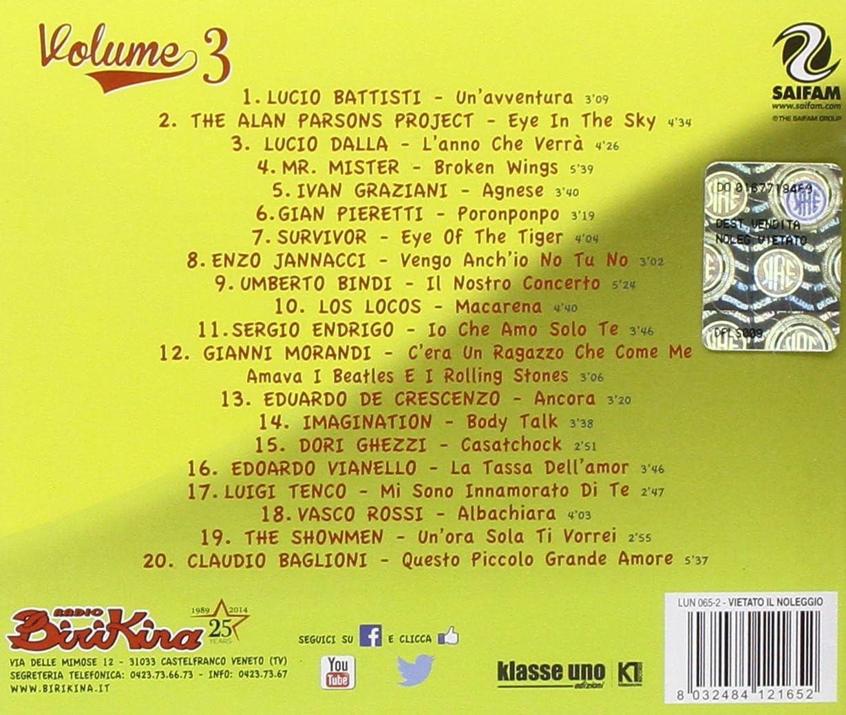 Radio Birikina 25 Anniversary Vol 3