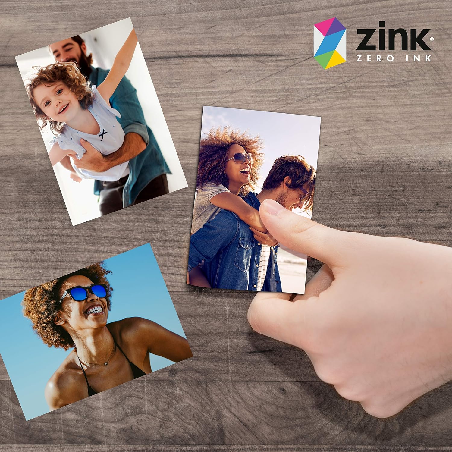 Zink 2"x3" Premium Photo Paper (20 Pack) Compatible with Polaroid Snap, Snap Touch, Zip and Mint Cameras and Printers, ZINKPZ2X320, White