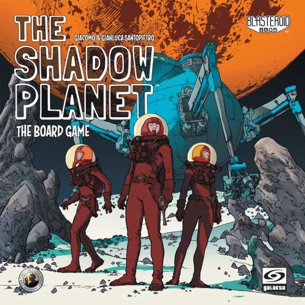 Galakta Games - The Shadow Planet - Board Game - English Version - Multi-Colour, Single Piece