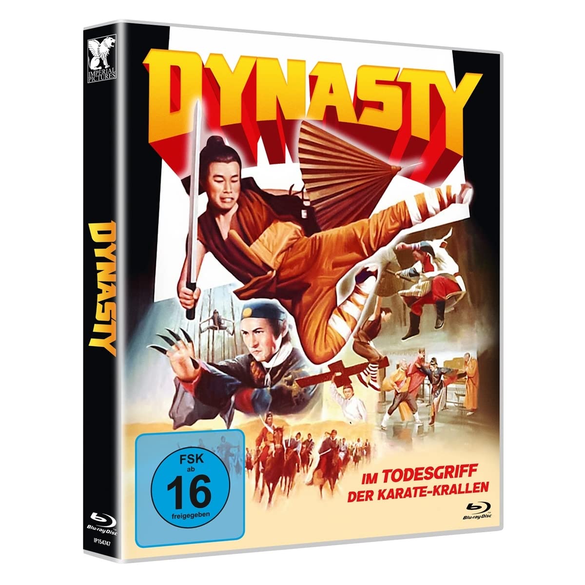 DYNASTY - Im Todesgriff der Karate-Krallen - Cover B - Limited Blu-ray - 2K-remastered