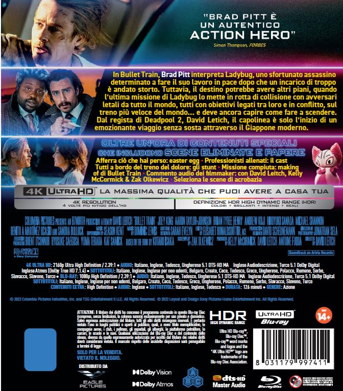 Bullet Train (IMPORT) (No Dutch version)