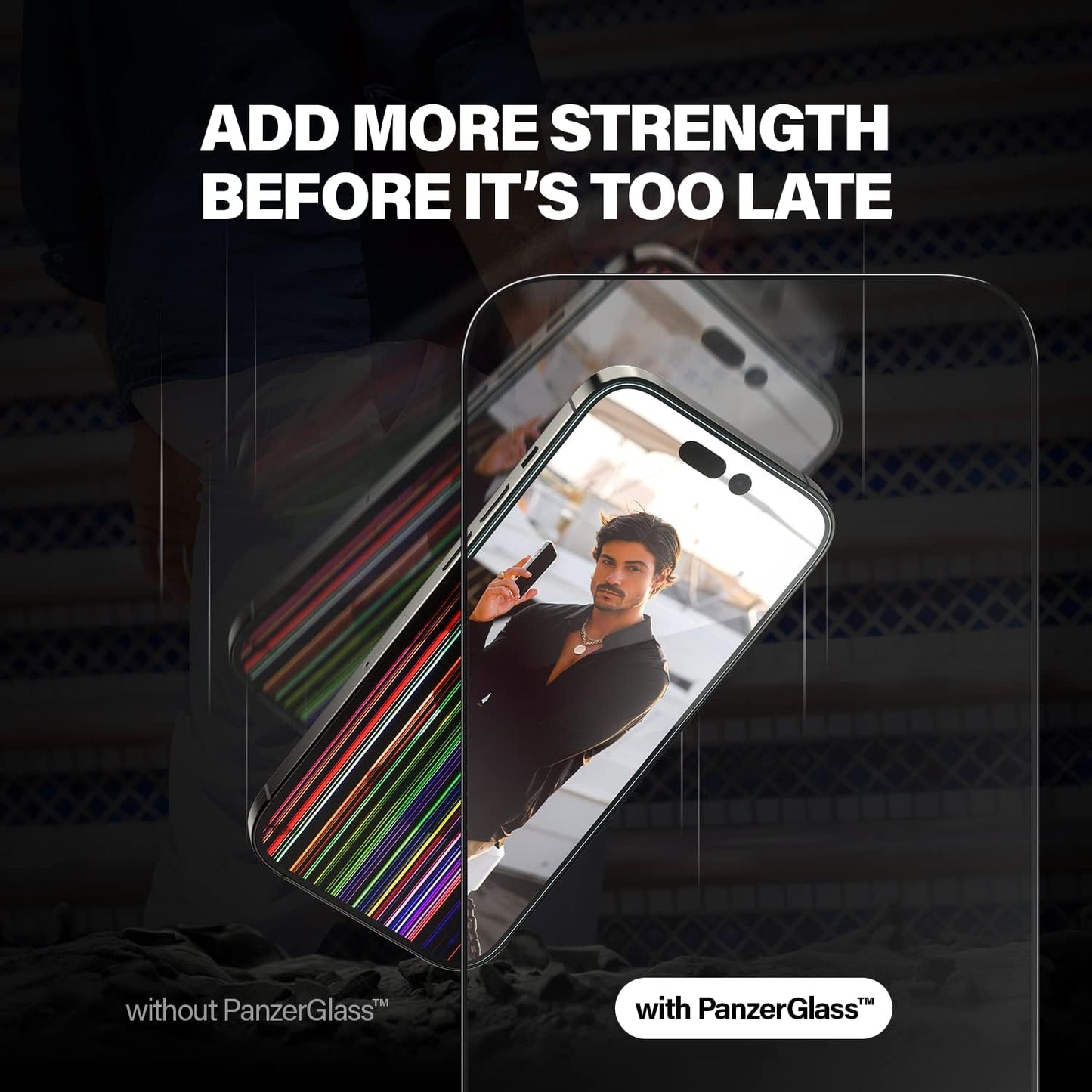 PanzerGlass Ultra-Wide Fit Apple iPhone Doorzichtige schermbeschermer 1 stuk(s