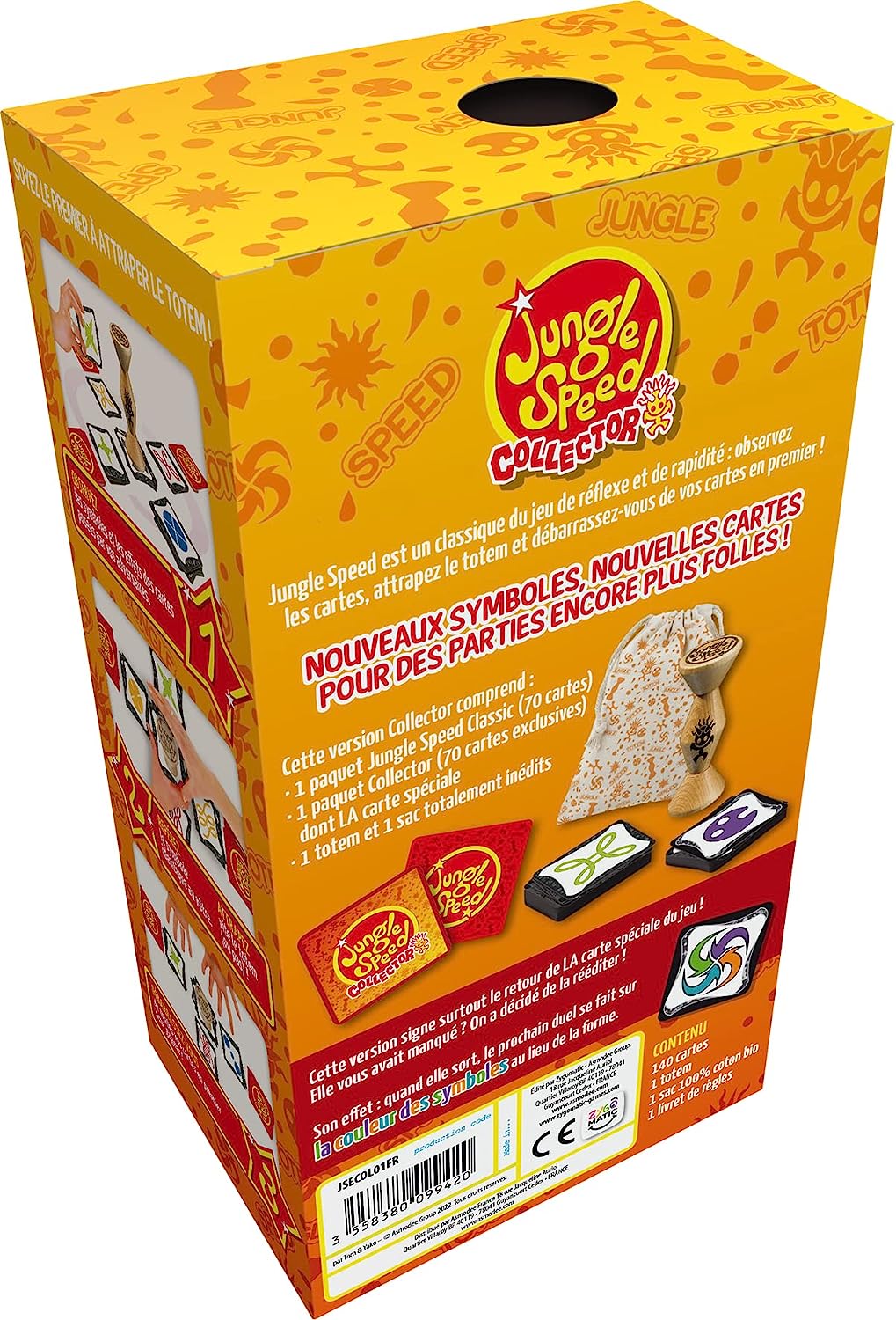 Zygomatic | Jungle Speed Collector | Card Game | Ages 7+ | 2-10 Players | 15+ Minutes Playing Time