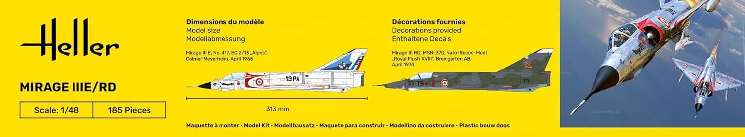 heller Mirage Starter Kit IIIE-O-R-RD-EE-EA - 1:48