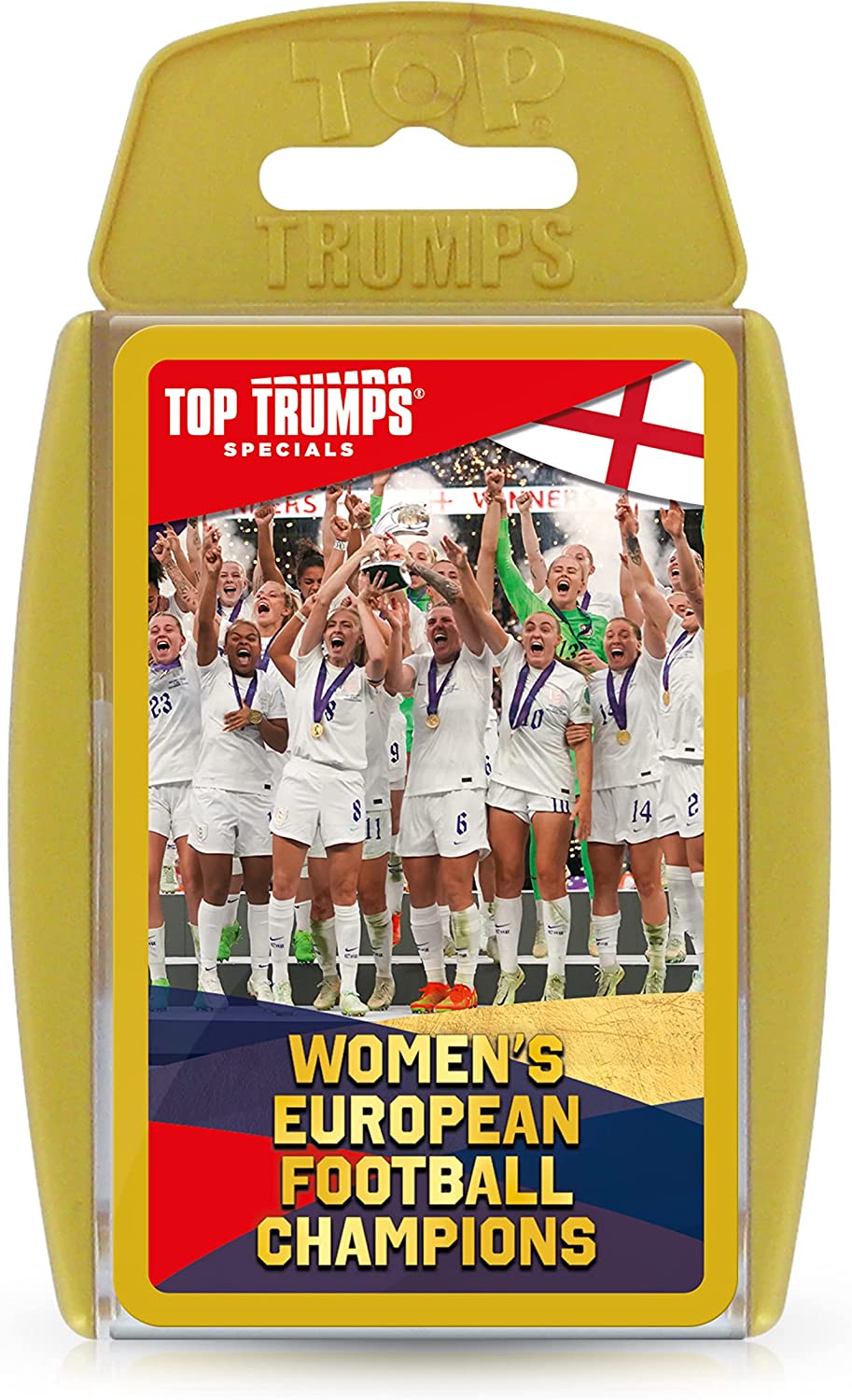Winning Moves European Football Champions Monopoly Board Game English Edition,Family for ages 8 up,Multicolor & Top Trumps Women's European Football Champions Specials Card Game English Edition
