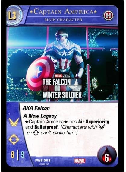 VS System 2PCG: Marvel: The Falcon and the Winter Soldier