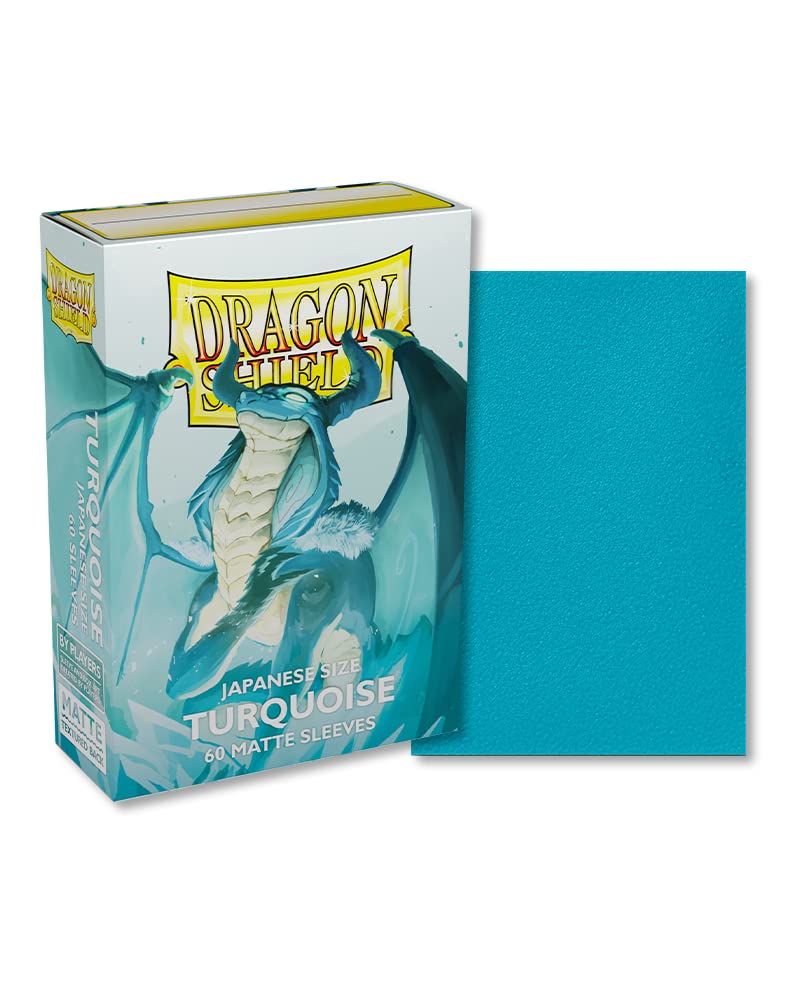 Arcane Tinmen Sleeves: Dragon Shield Matte Japanese Turquoise Yadolom (60) AT-11155