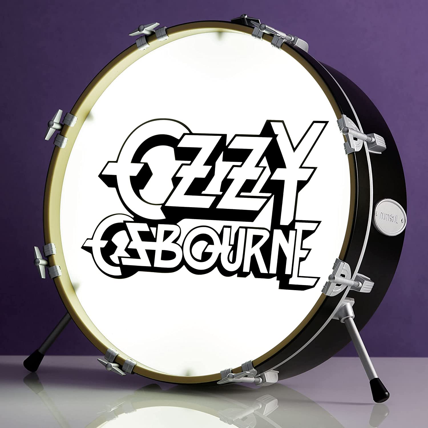 Ozzy Osborne Logo 3D Drum Lamp / Wall Light
