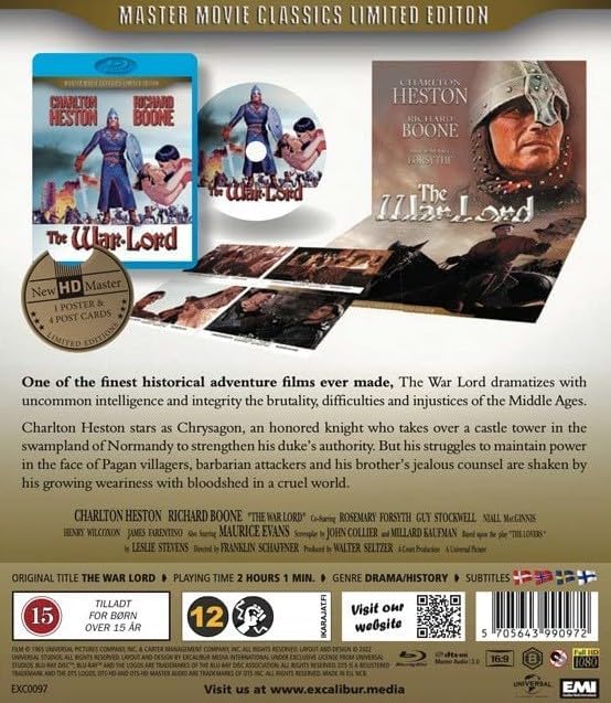 The War Lord - Ridderen Fra Normandiet - Die Normannen Kommen - El Señor De La Guerra
