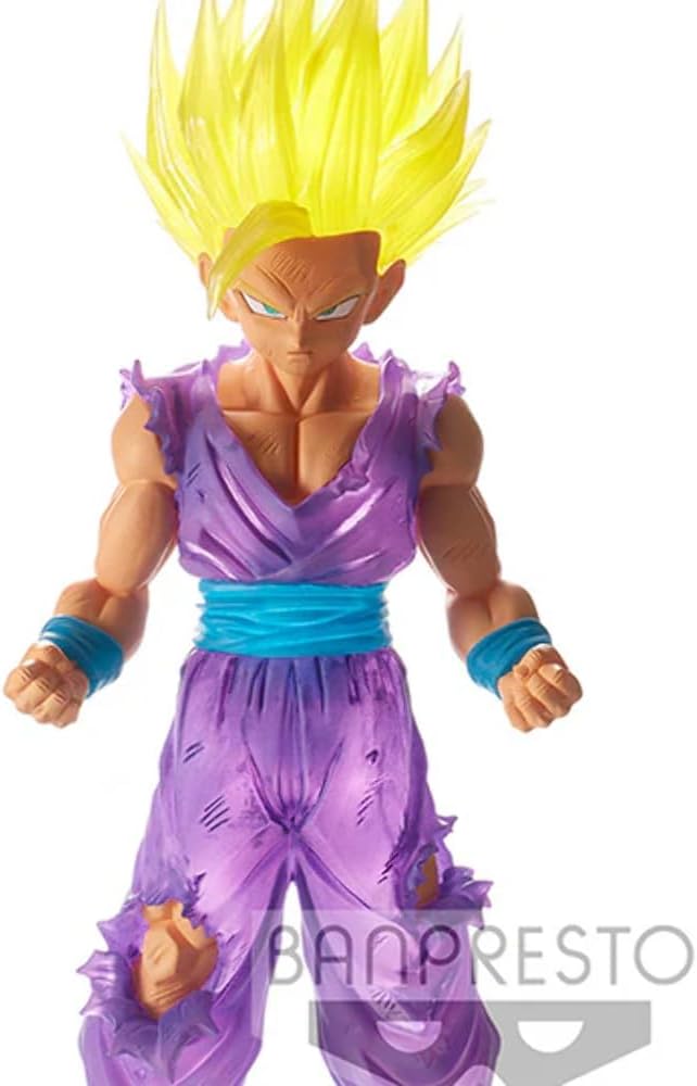 Banpresto Figura de Accion Son Gohan Super Saiyan 2 - Dragon Ball Z - Clearise 15 cm BP18943 Multicolor