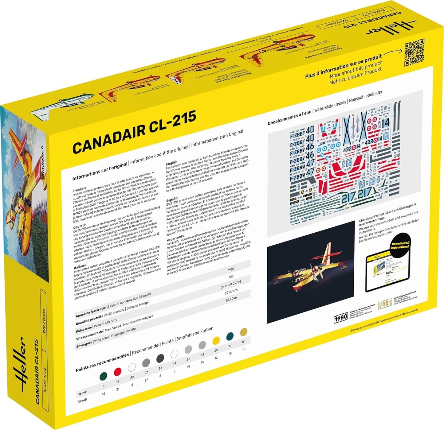 Heller HEL56373 Model Kit, Various