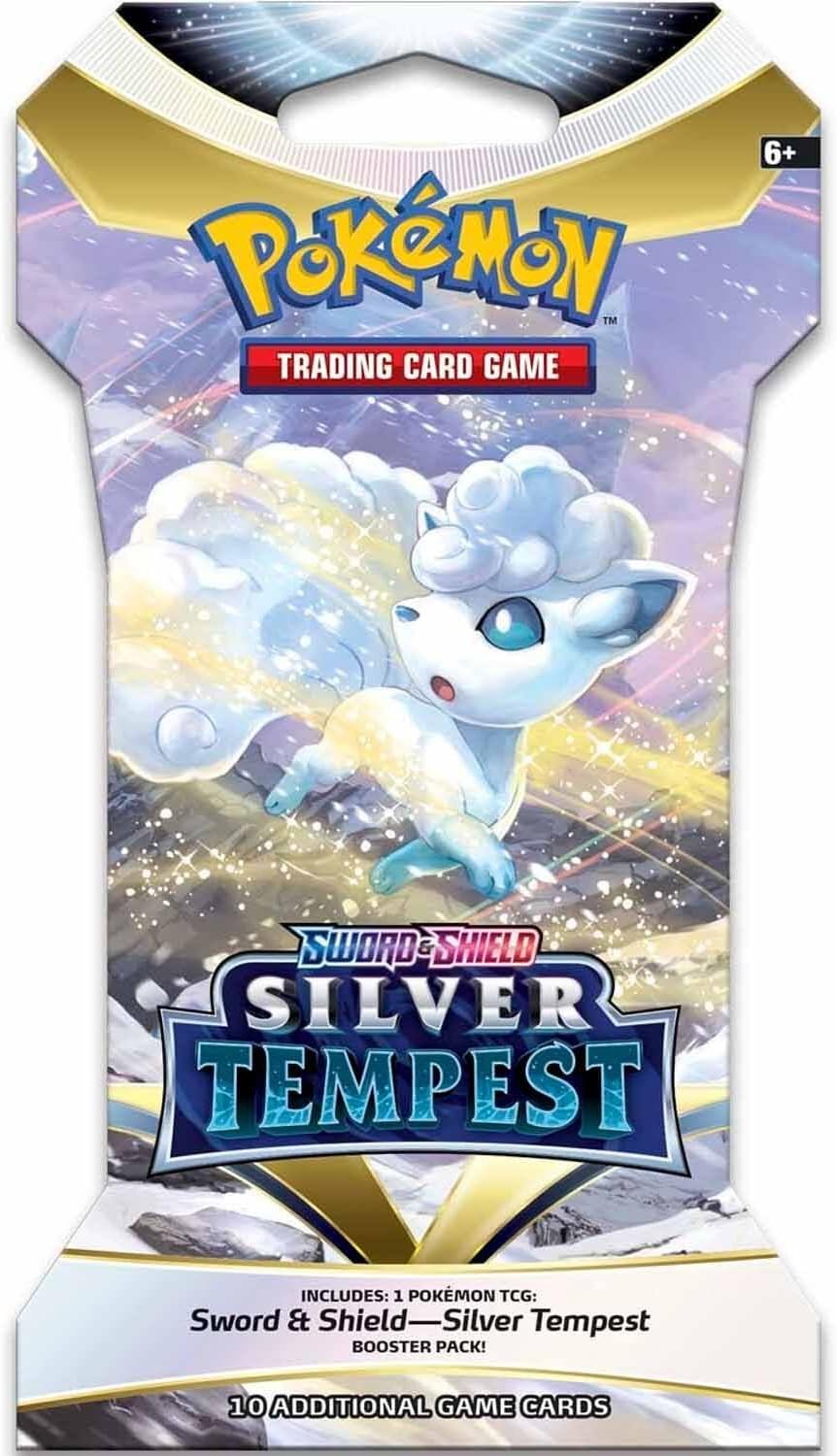 Silver Tempest Sleeve Booster Pack