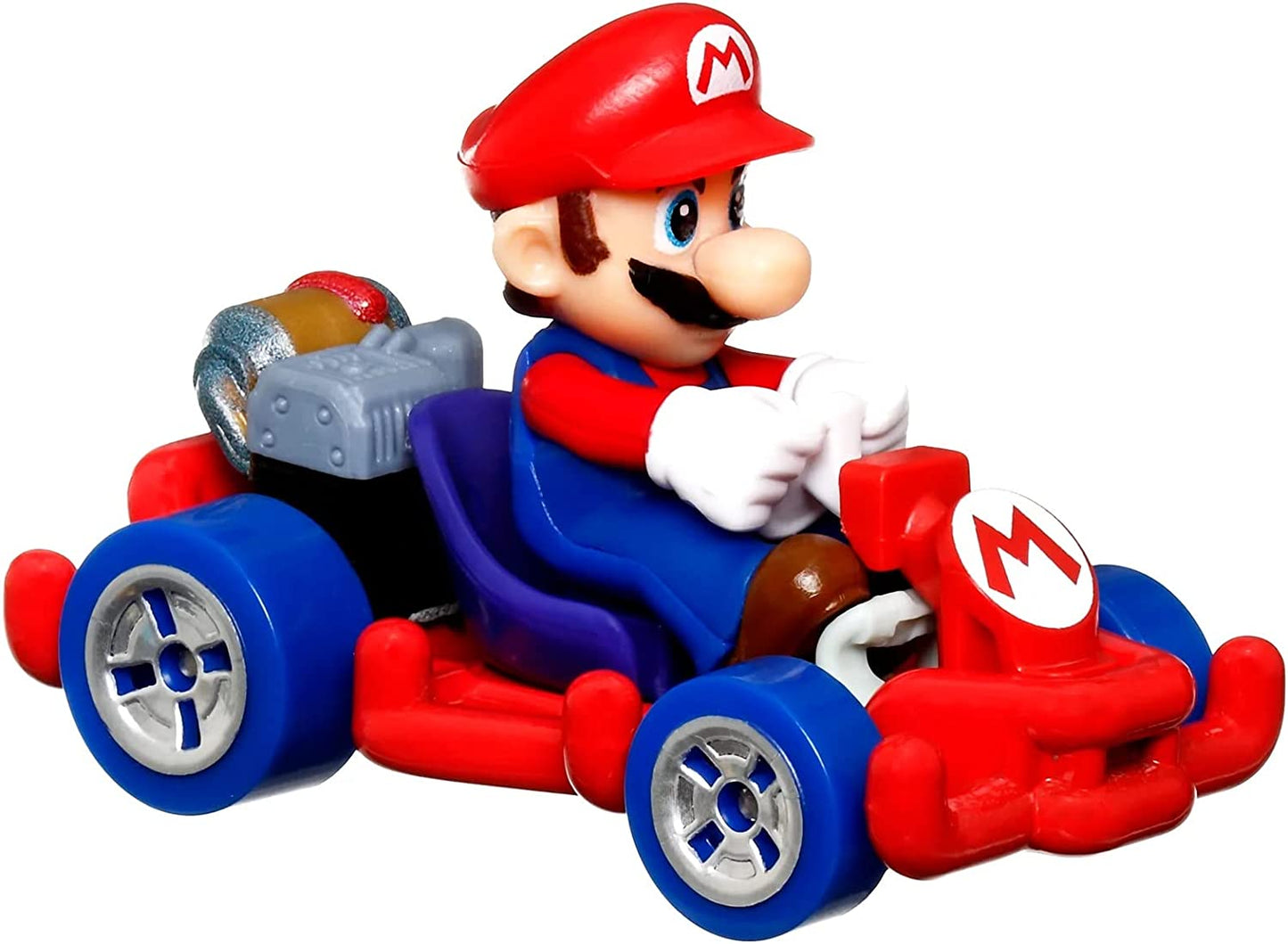 Hot Wheels DieCast Kart Mario Pipe Frame Model by Super Mario Kart - Scale 1:64 Length 5cm
