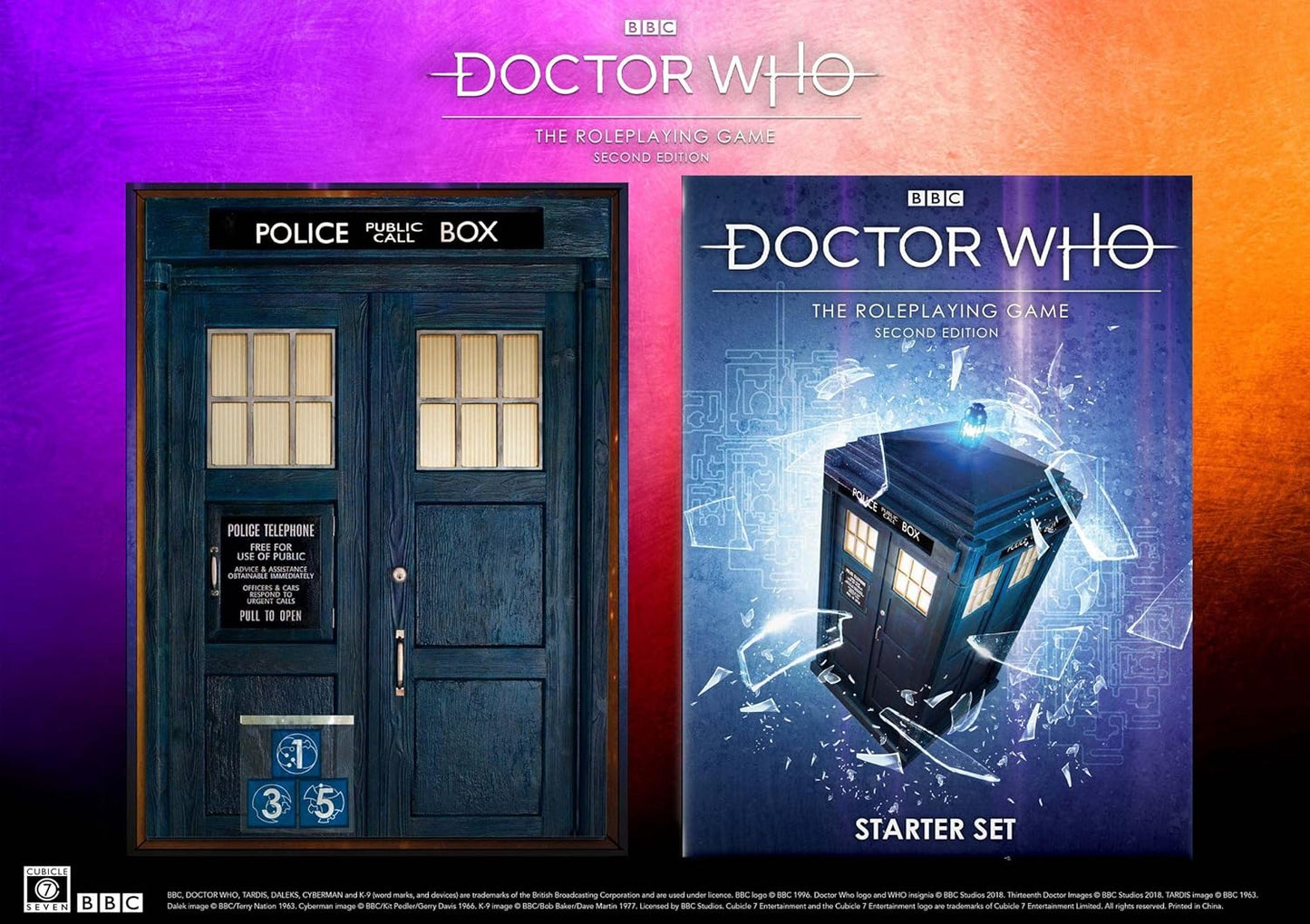 Dr Who the RPG 2e Starter Set