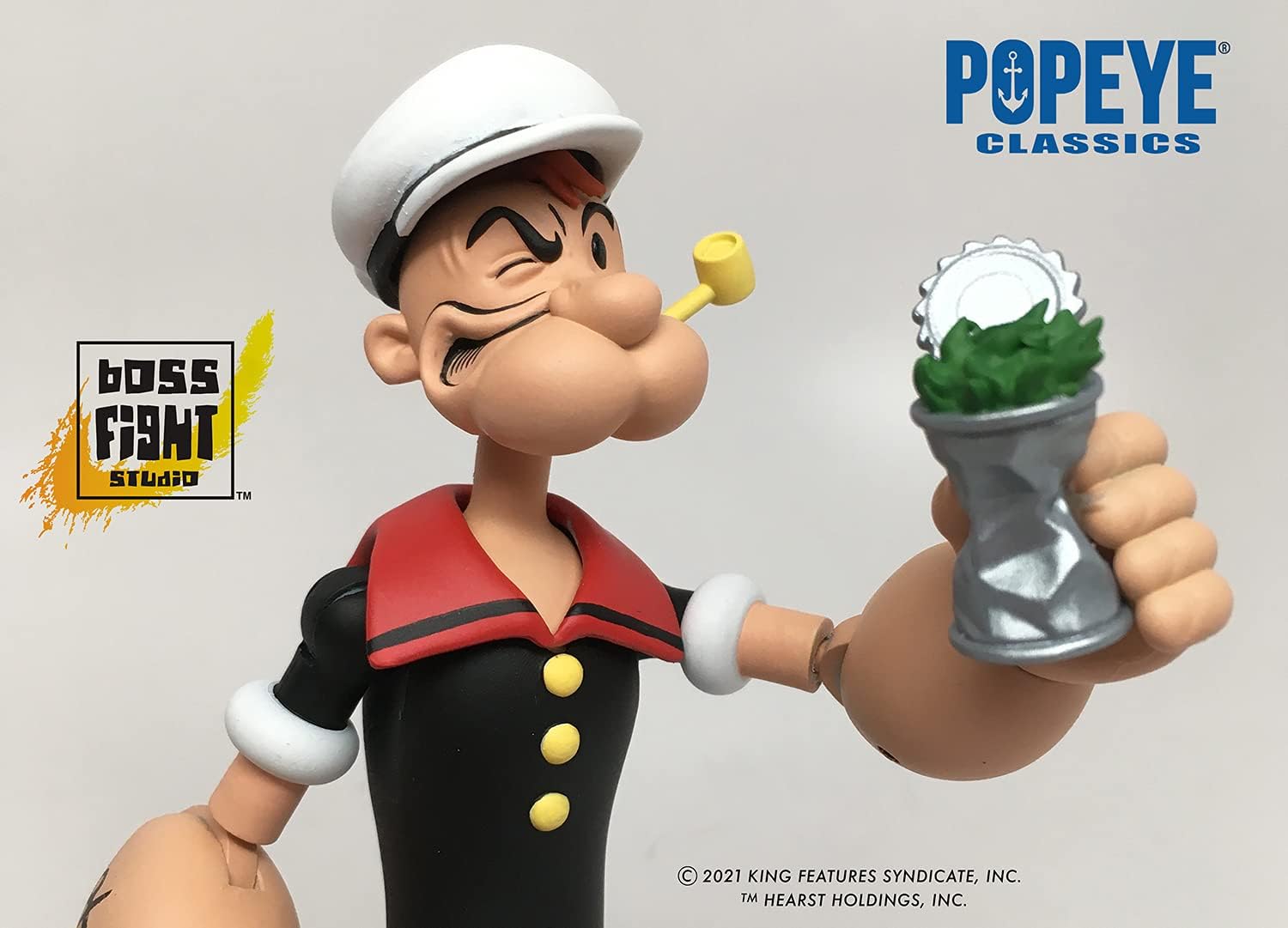 Boss Fight Studio - Popeye Classics Wave 1 Popeye The Sailor 1/12 Scale Action Figure (Net
